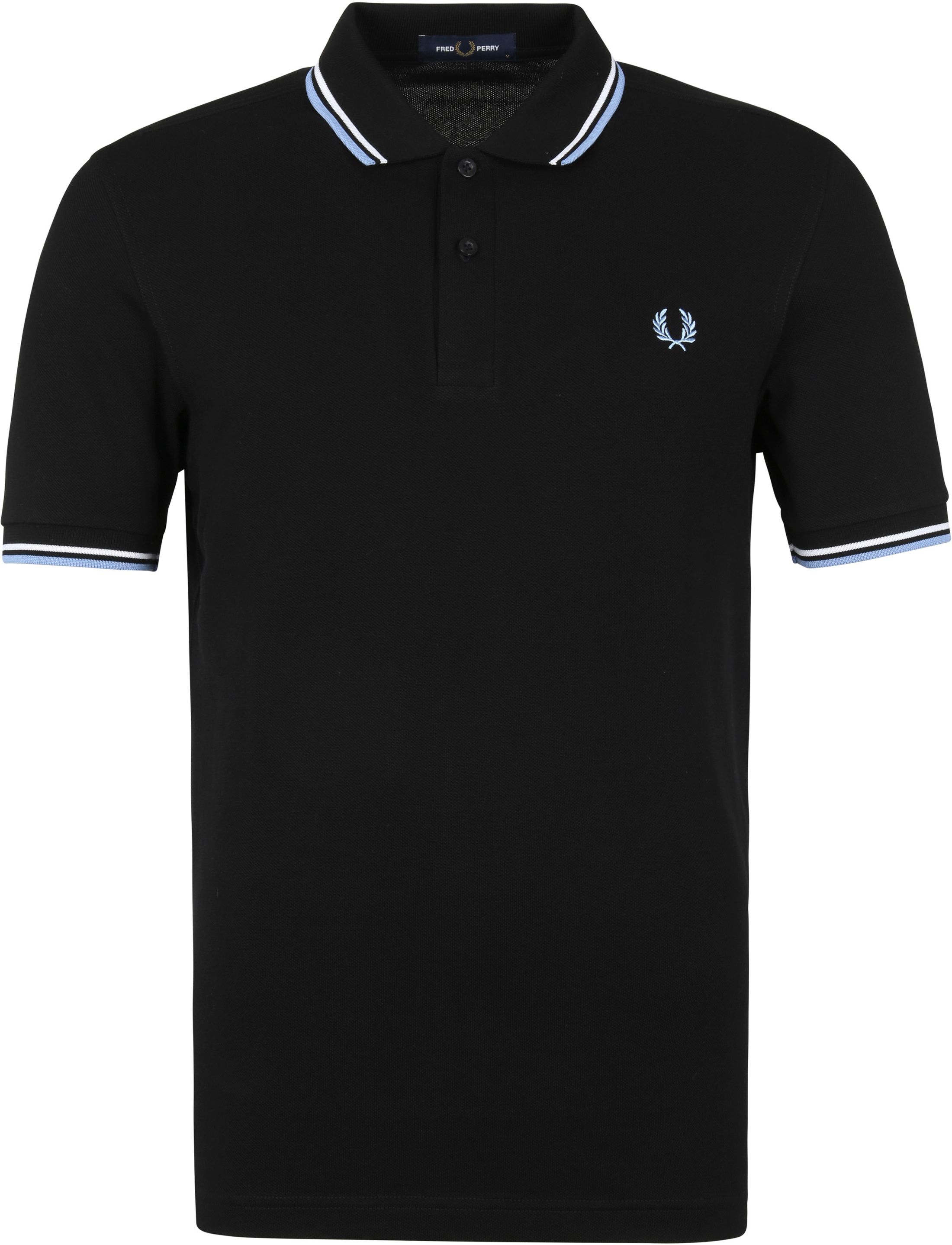 Fred Perry Polo M3600 Tipped Black size L