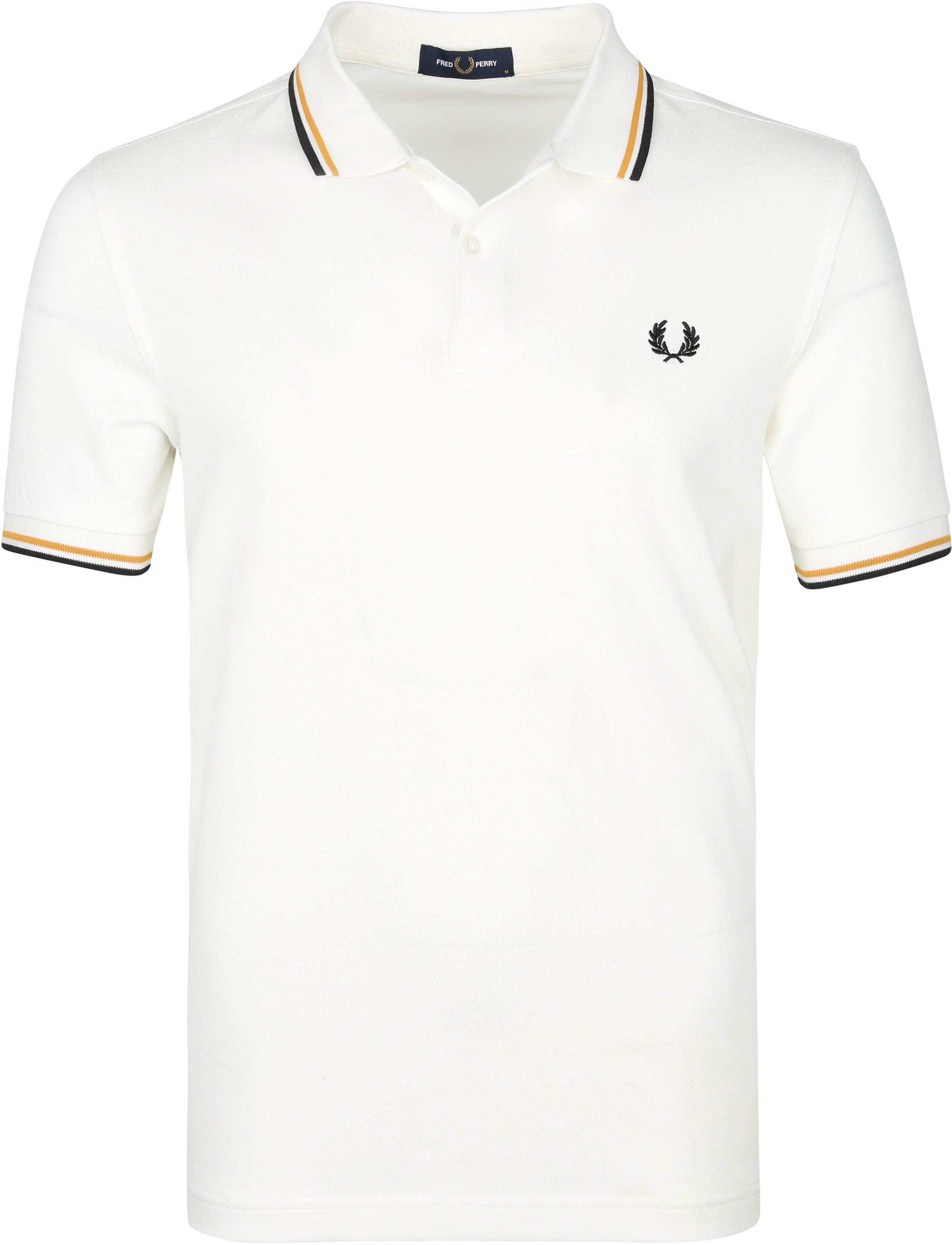 Fred Perry Polo M3600 Offwhite Off-White size L