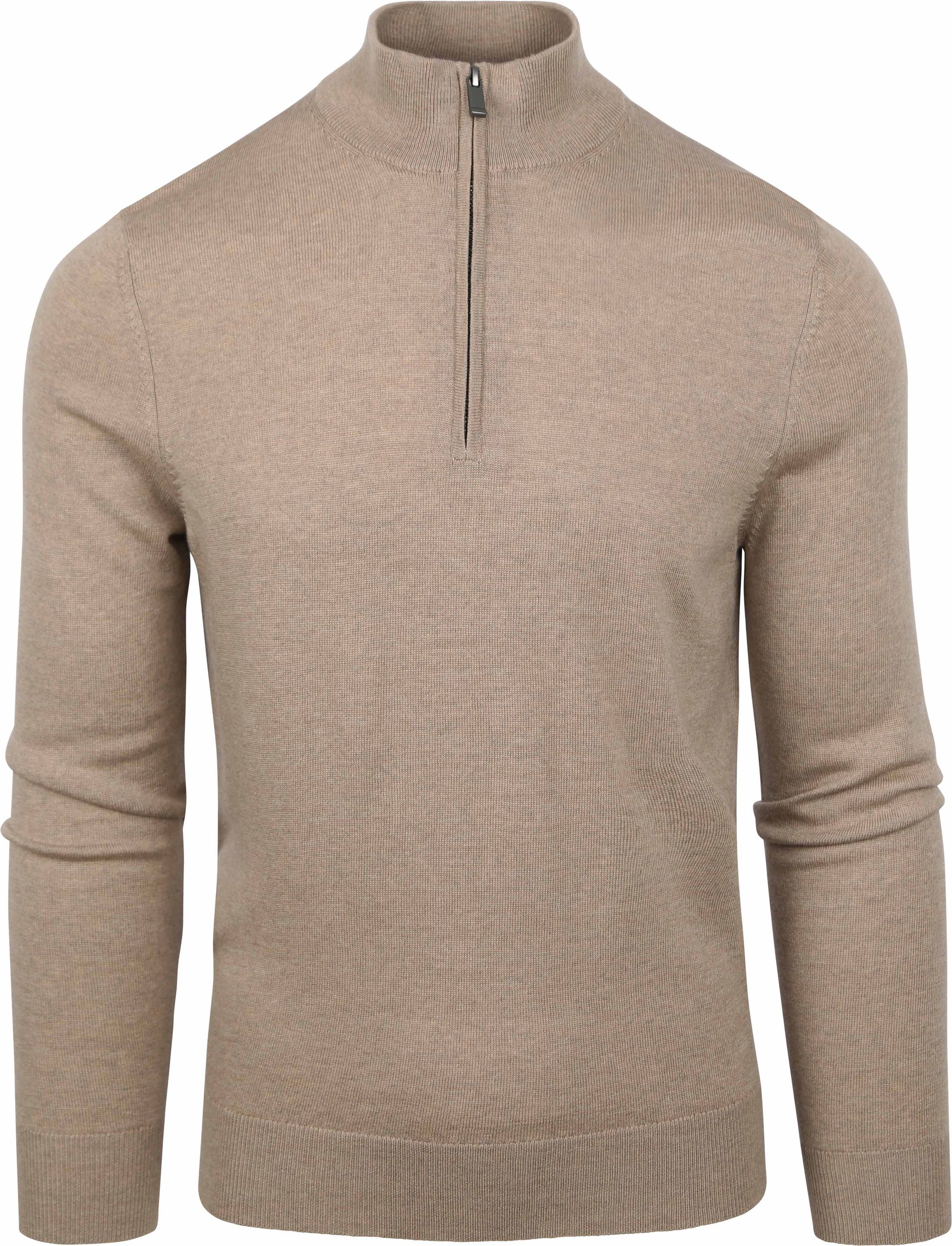 Suitable Merino Half Zip Pullover Beige MRI-HZ-23 kl VP55087 kaufen | Suitable