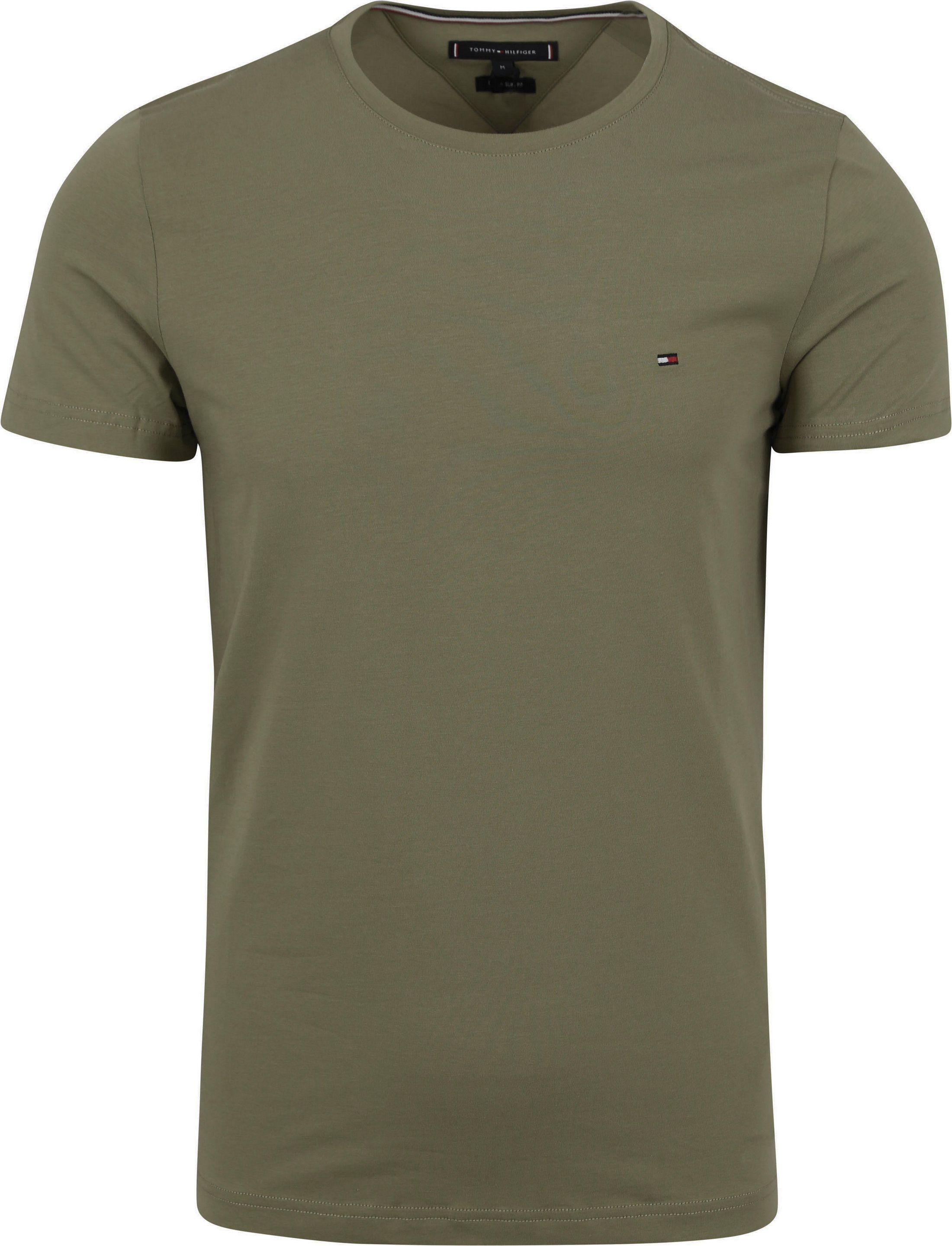 Tommy Hilfiger T-shirt Essential Army order online | MW0MW39995-PLI | Suitable Lithuania