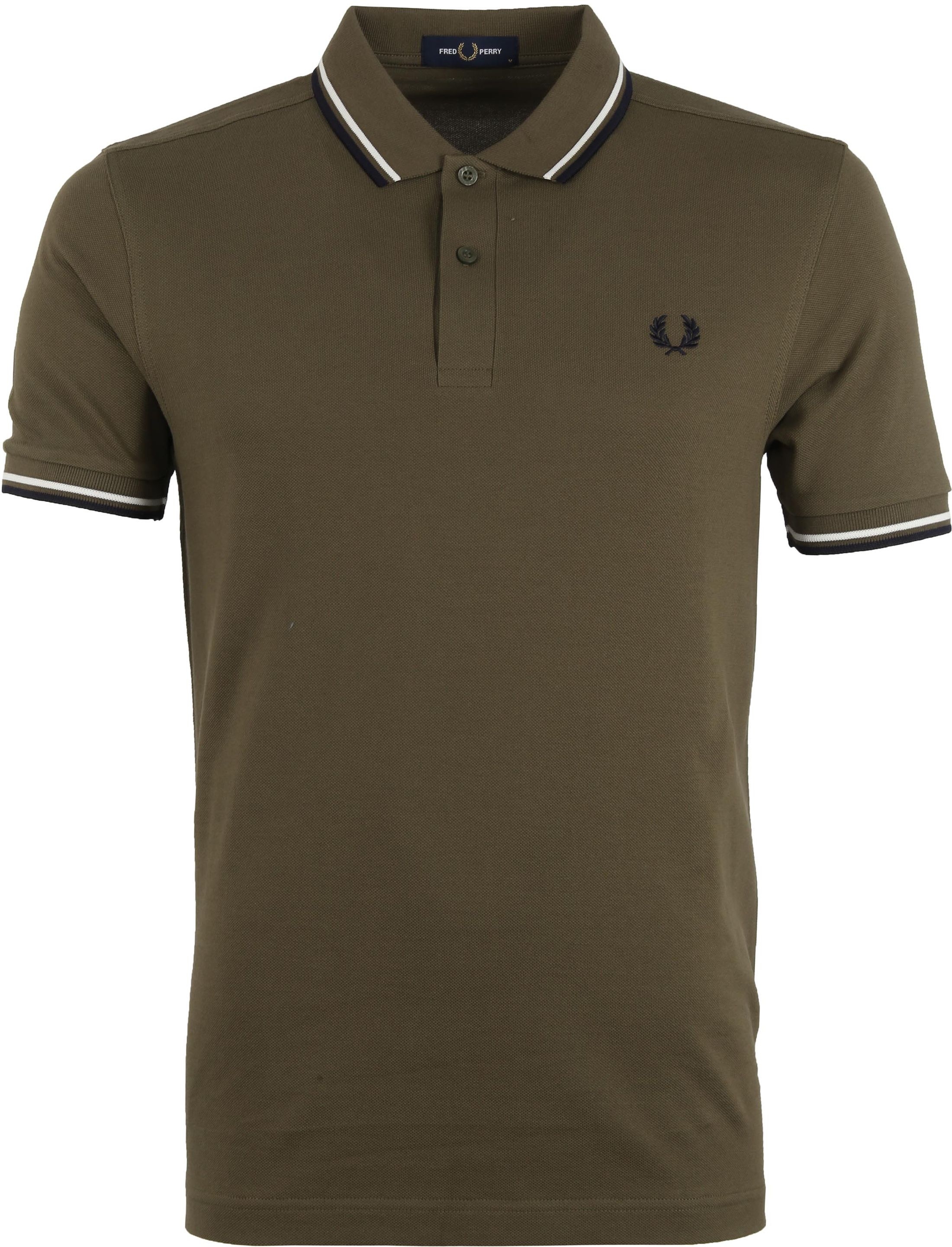 Fred Perry Polo M3600 Army Green Dark Green size M