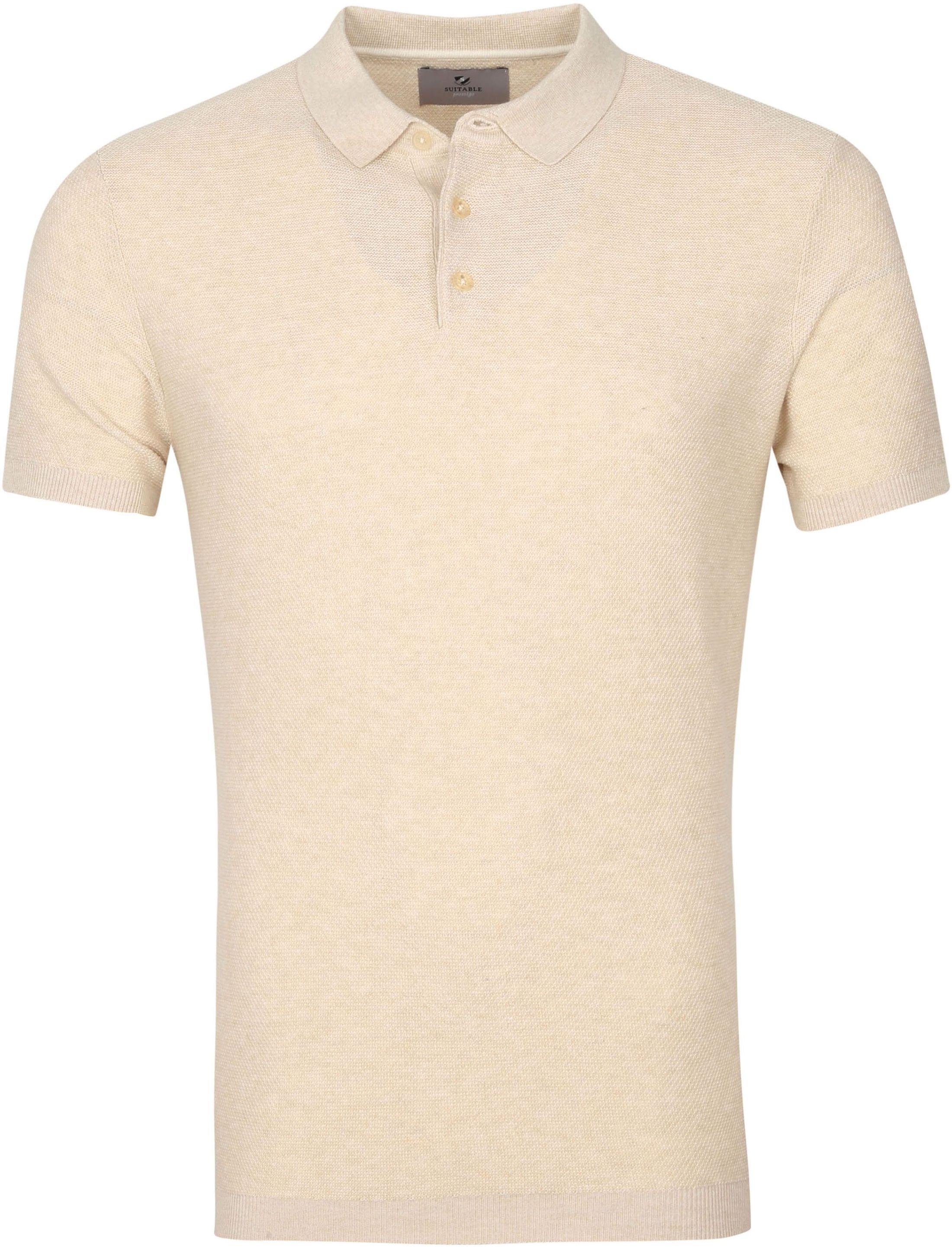 Suitable Prestige Jerry Polo Shirt Beige size XL