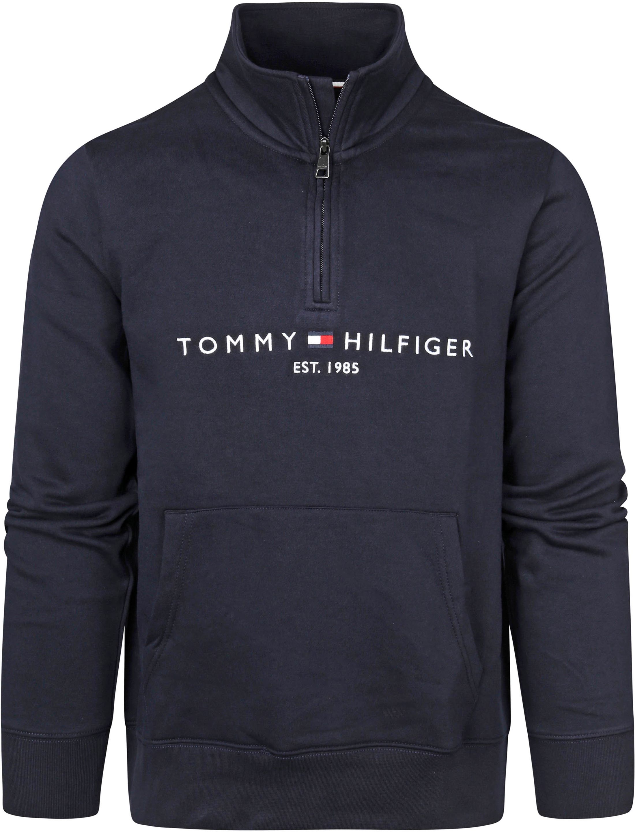 Tommy Hilfiger Zipper Pullover Dark Blue Dark Blue size L