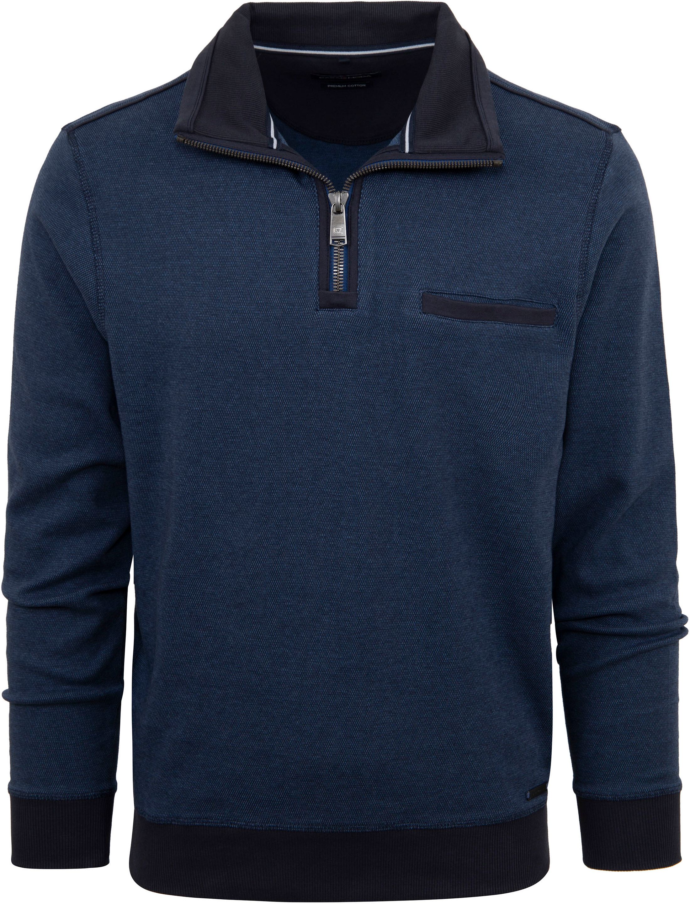 Casa Moda Halfzip Sweater Blue 413572800-116 order online | Suitable