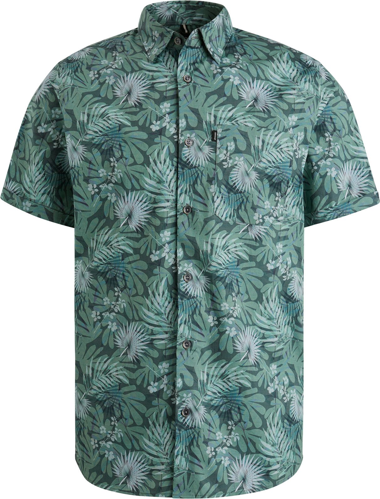 Vanguard Short Sleeve Shirt Print Green VSIS2404258-9139 order online | Suitable