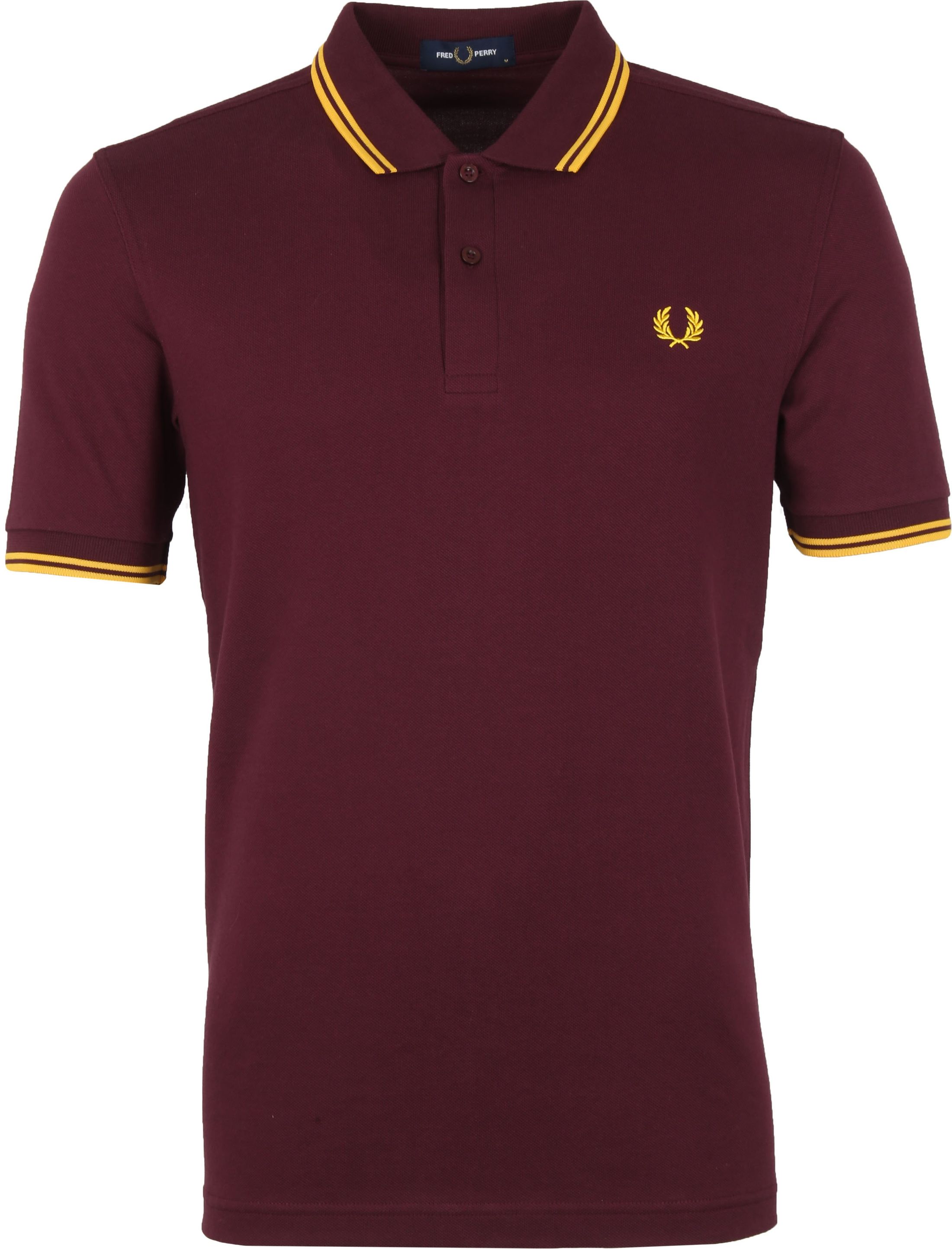 Fred Perry Polo M3600-P73 bordeaux Burgundy size L