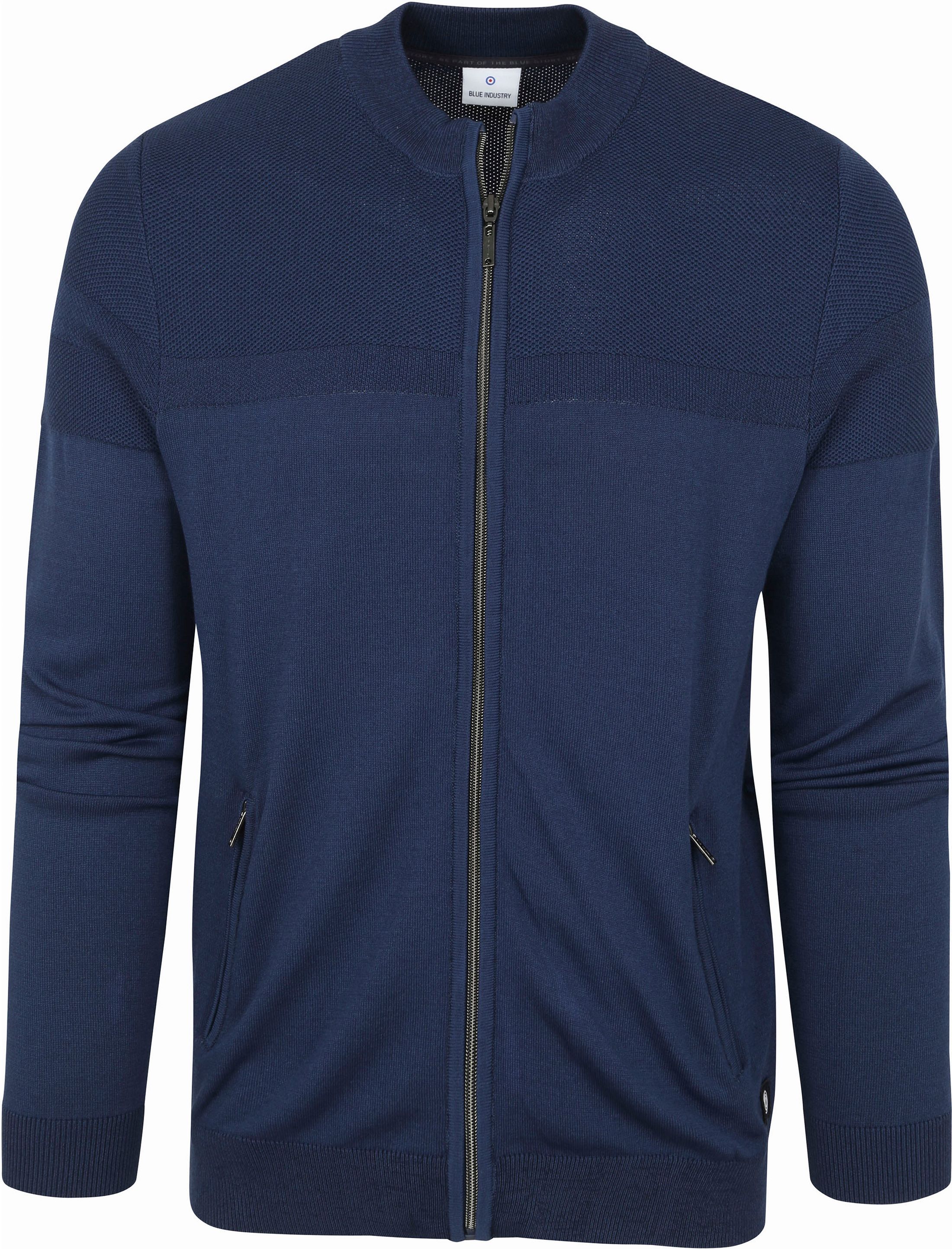 Blue Industry Cardigan Dark Blue KBIW22-M11 Denim order online | Suitable