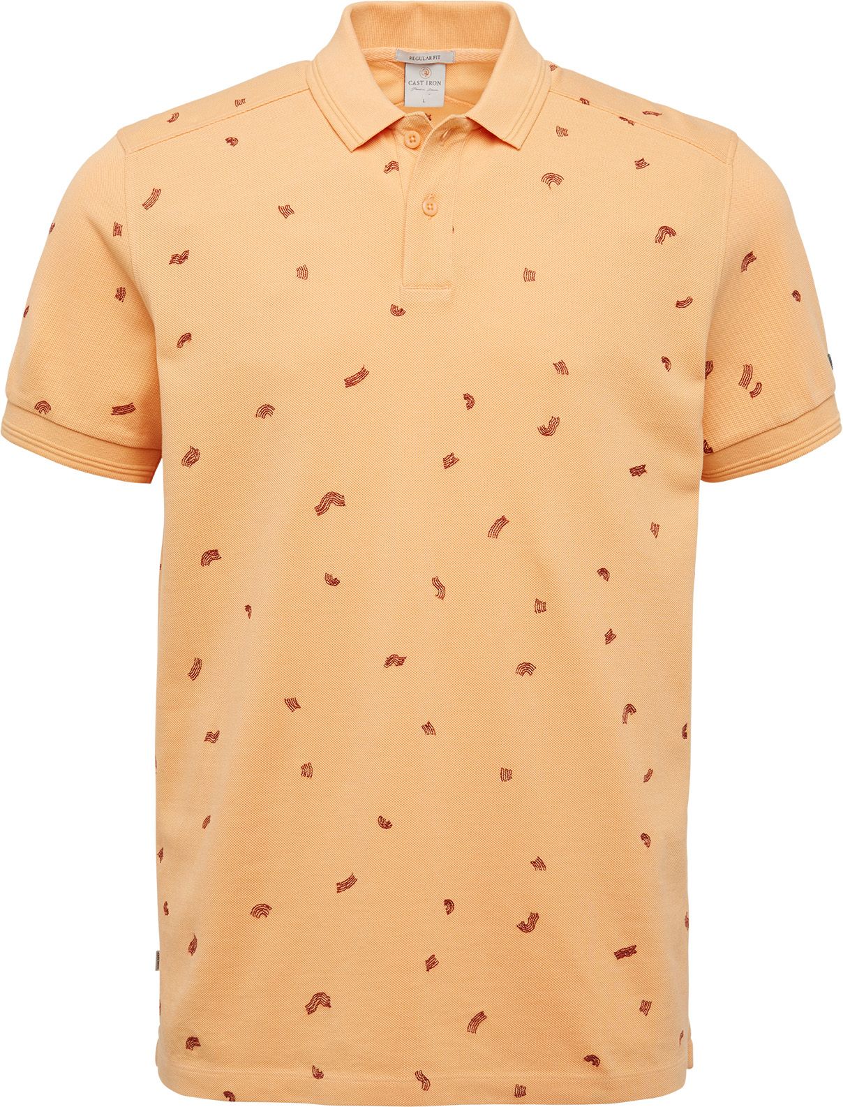 Cast Iron Polo Shirt Apricot Orange order online | CPSS2203860 | Suitable Lithuania