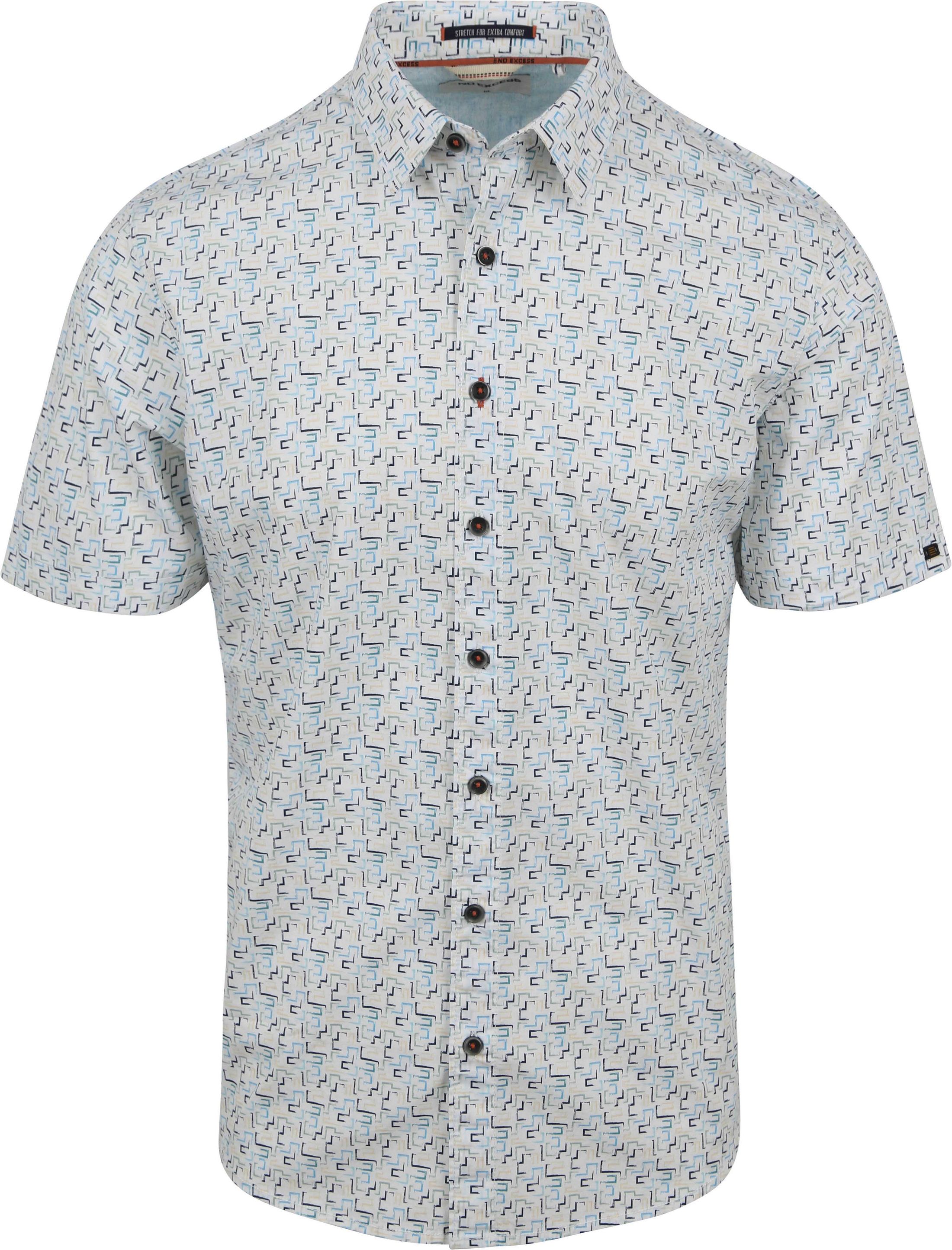 No Excess Shirt White Multicolour Print 23440243-036 order online | Suitable