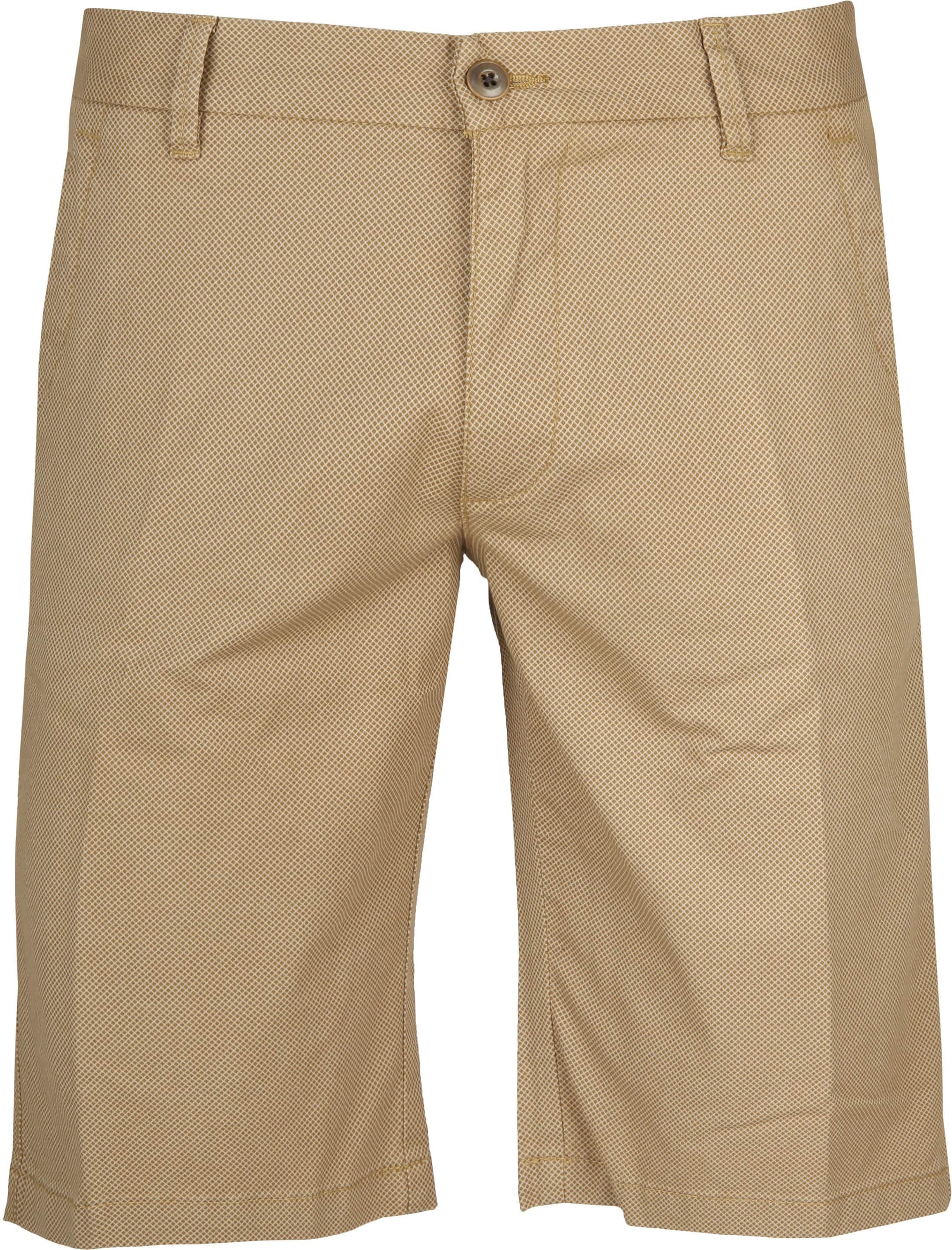 Gardeur Shorts Bermuda Dessin Brown size 40-R