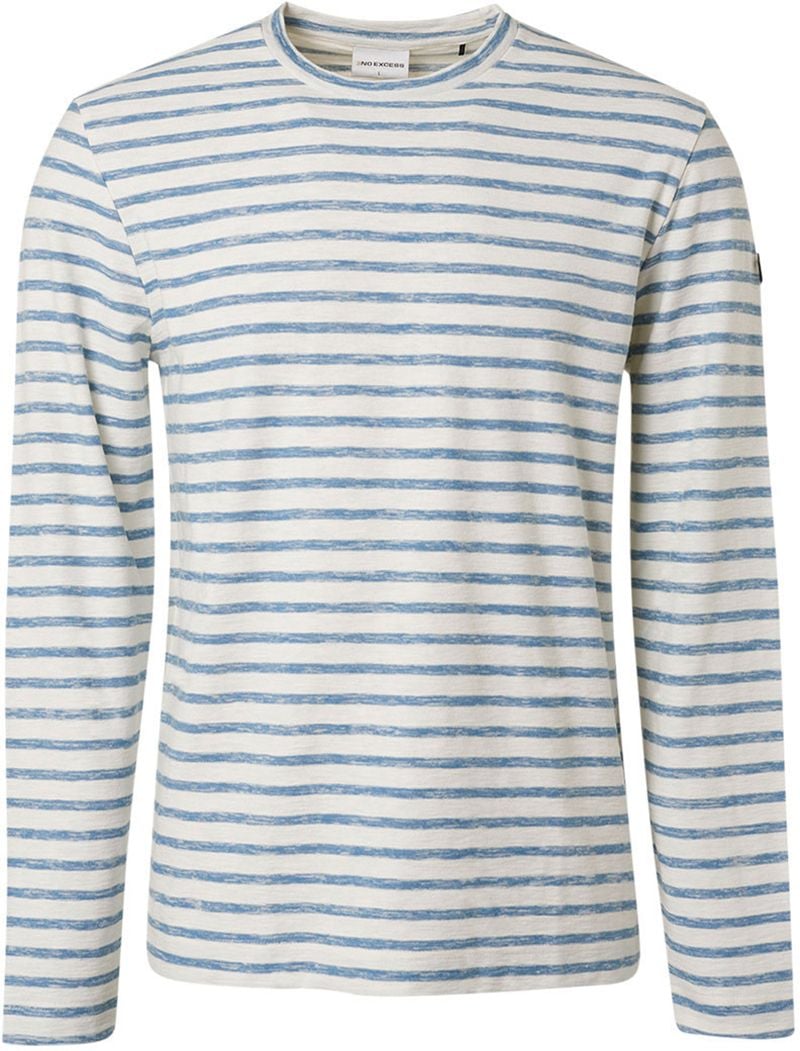 No Excess Longsleeve T-shirt Stripe Blue order online | 19140201-030 | Suitable Lithuania