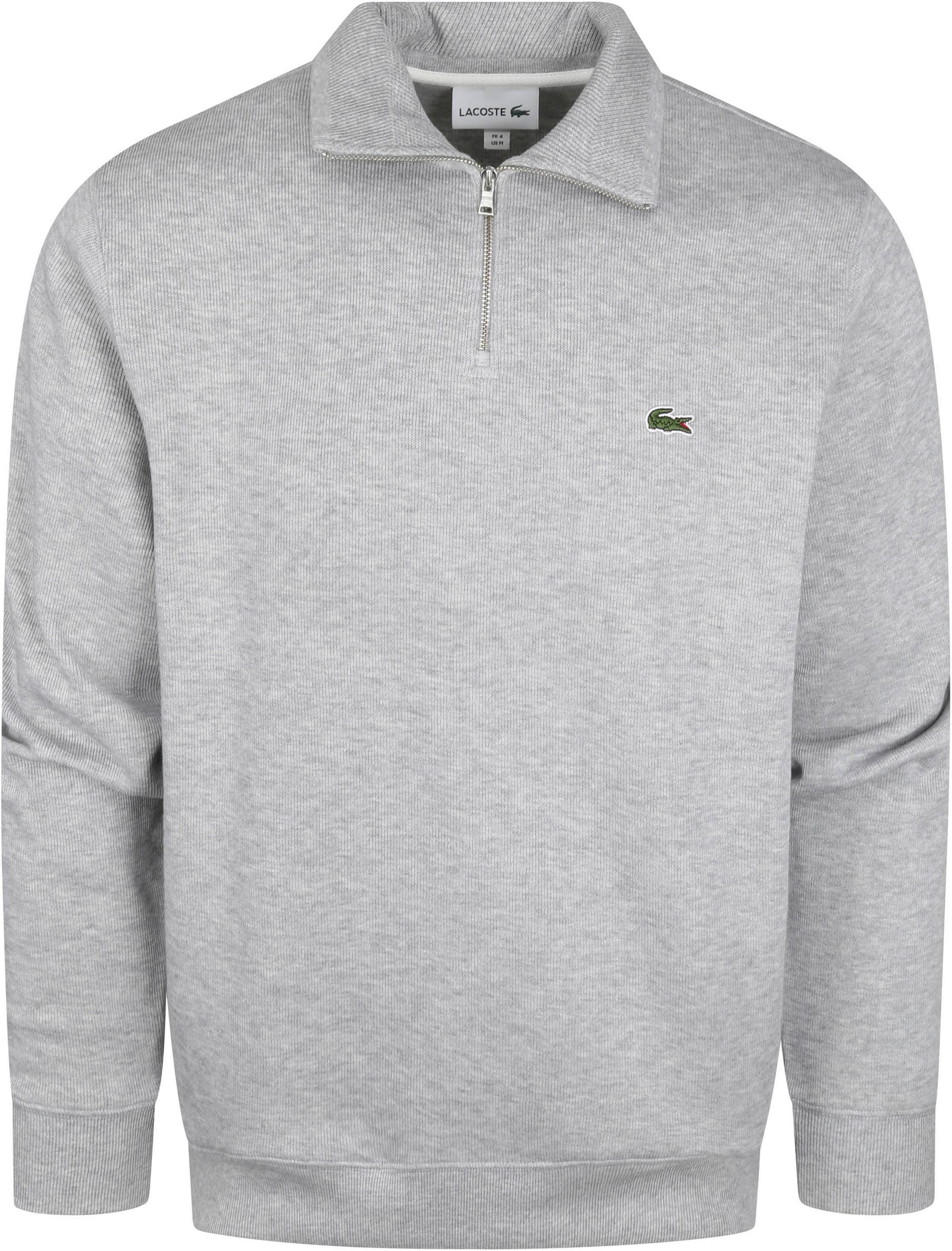 Lacoste Pullover Zipper Light Grey order online | SH1927-CCA | Suitable Lithuania