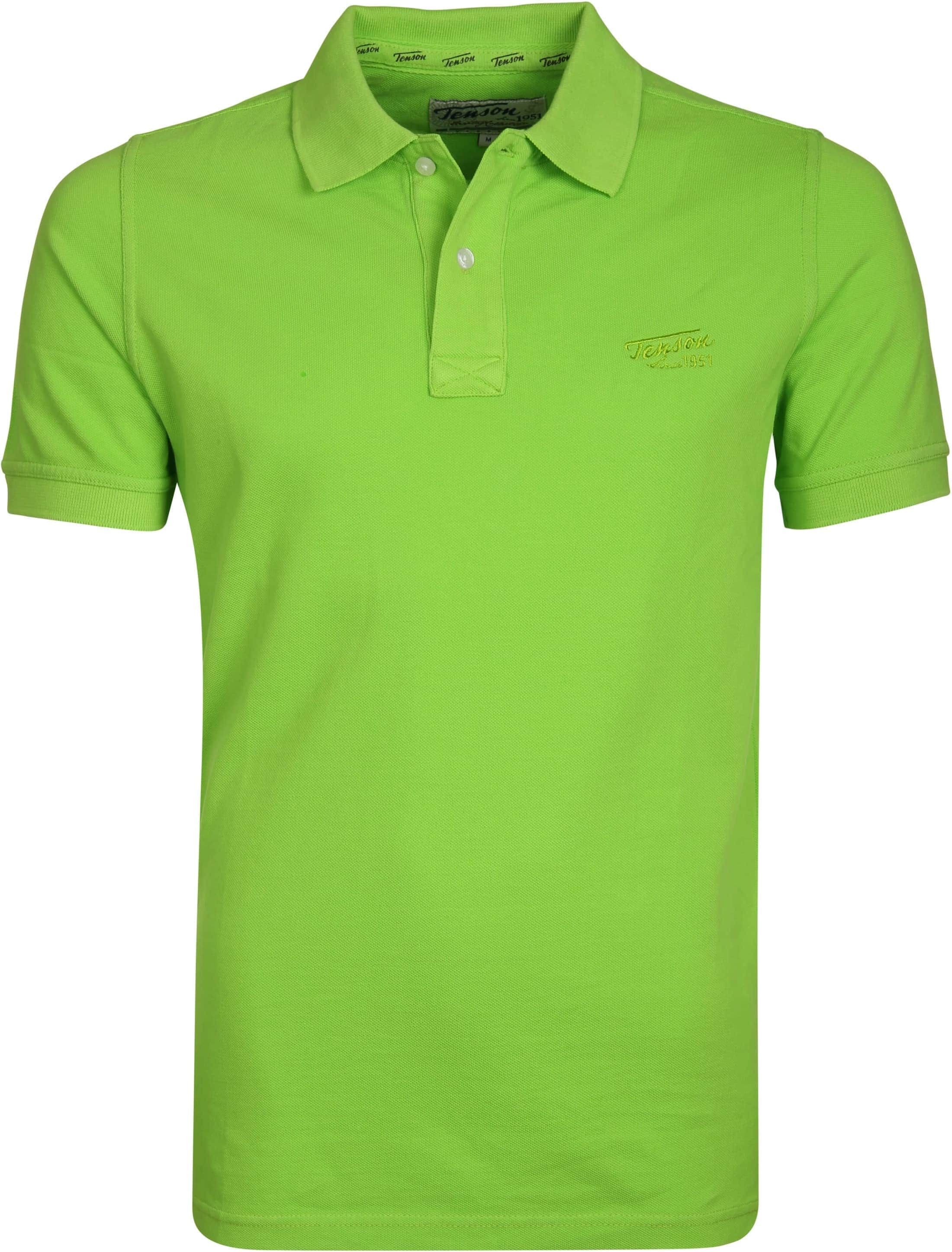 Tenson Polo Shirt Zane Green size XL