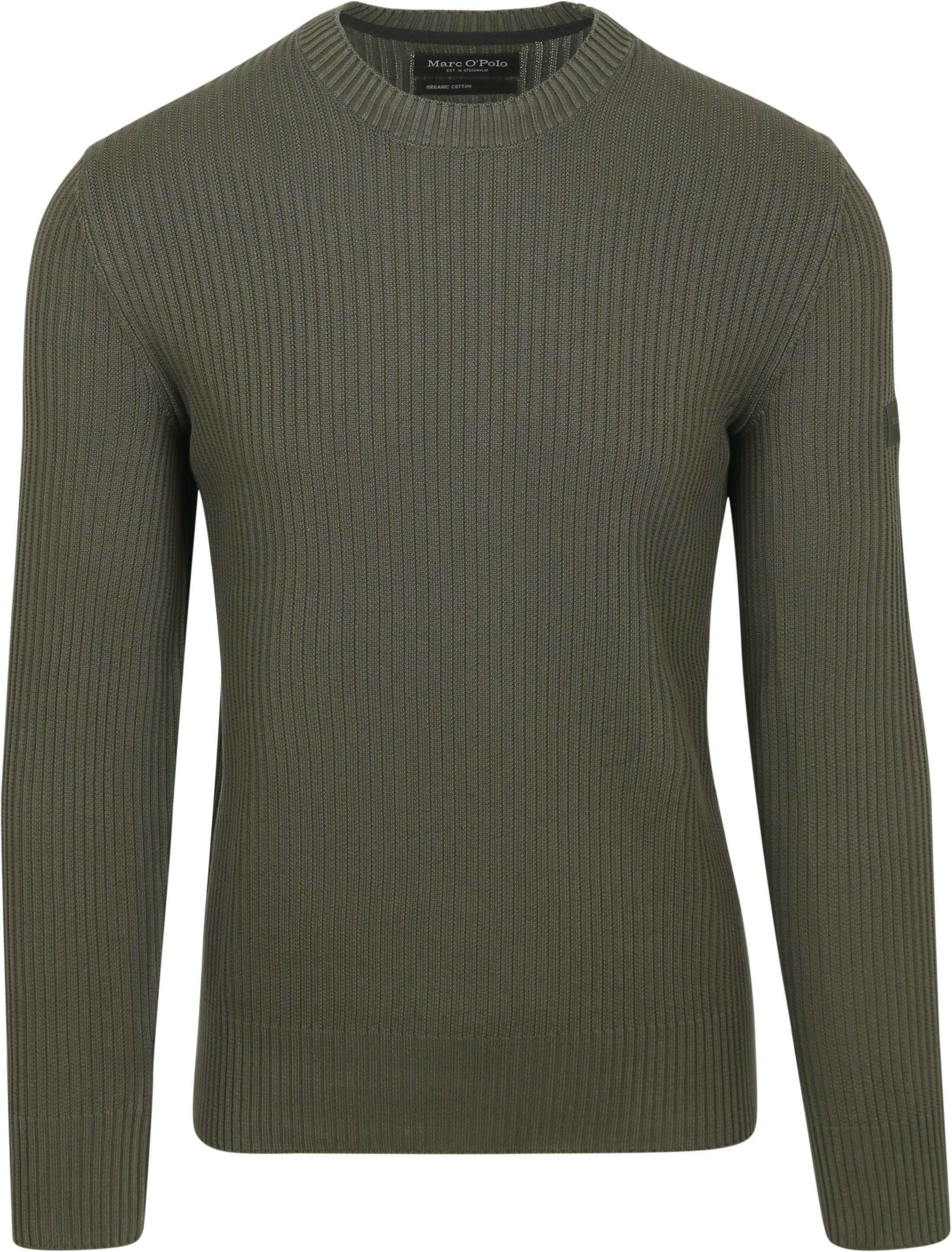 Marc O'Polo Pullover Ribbed Green 528502460206-493 order online | Suitable