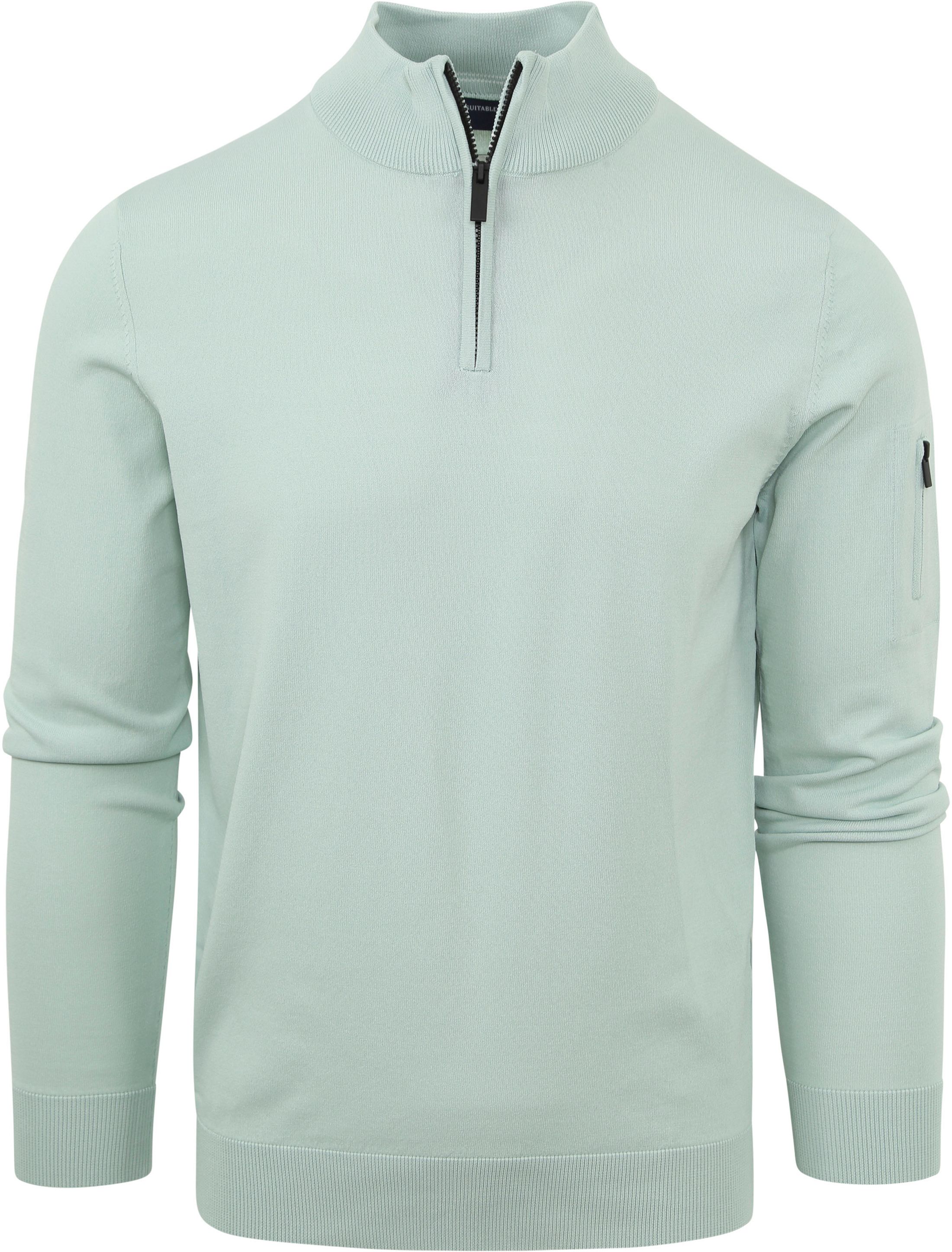 Suitable Half Zip Pullover Mint green order online | SPE23105RA41ST-315 ocean | Suitable Portugal