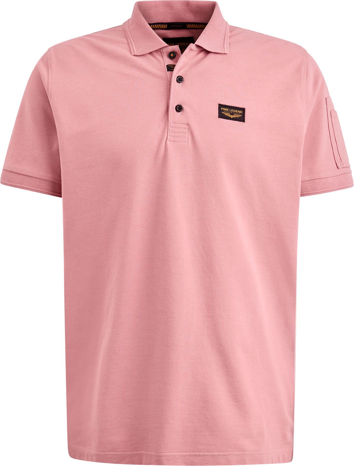 PME Legend Polo Shirt Trackway Old Pink PPSS2403899-3163 order online | Suitable
