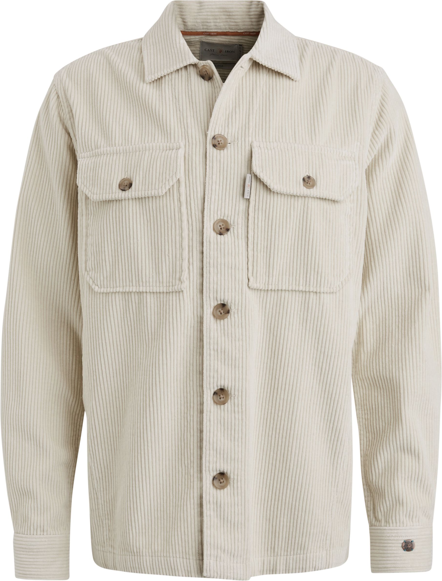 Cast Iron Overshirt Corduroy Ecru CSI2409227-7014 order online | Suitable