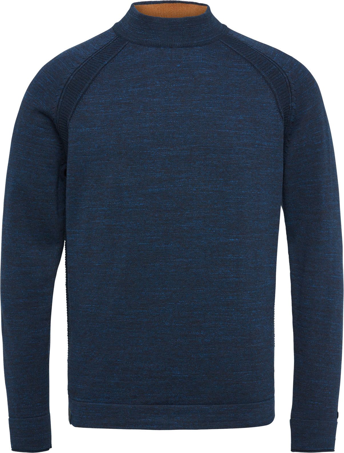 Cast Iron Melange Sweater Dark Blue Blue size L