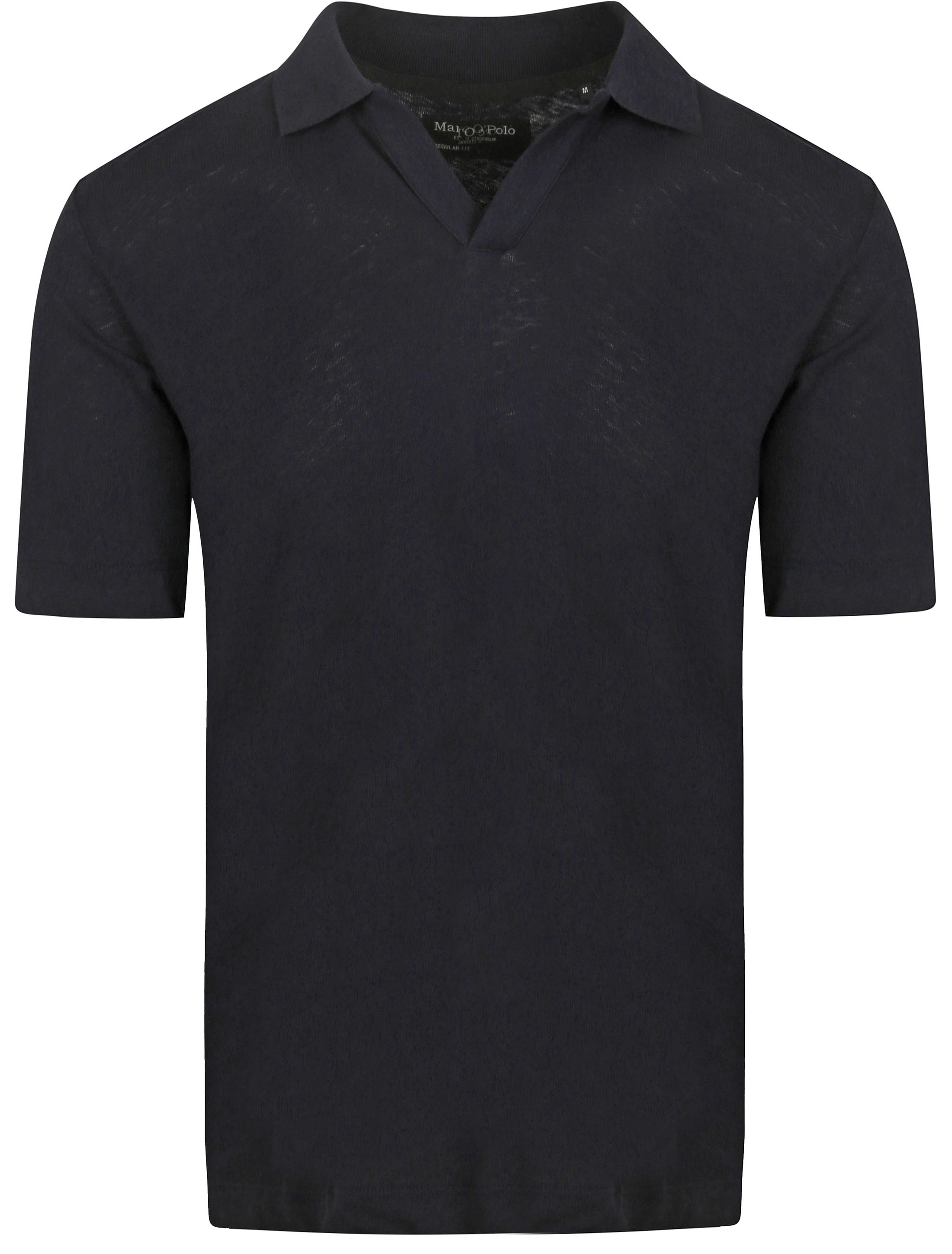 Marc O'Polo Polo Shirt Riva Linen Blend Navy order online | M23209153026-898 | Suitable Hungary