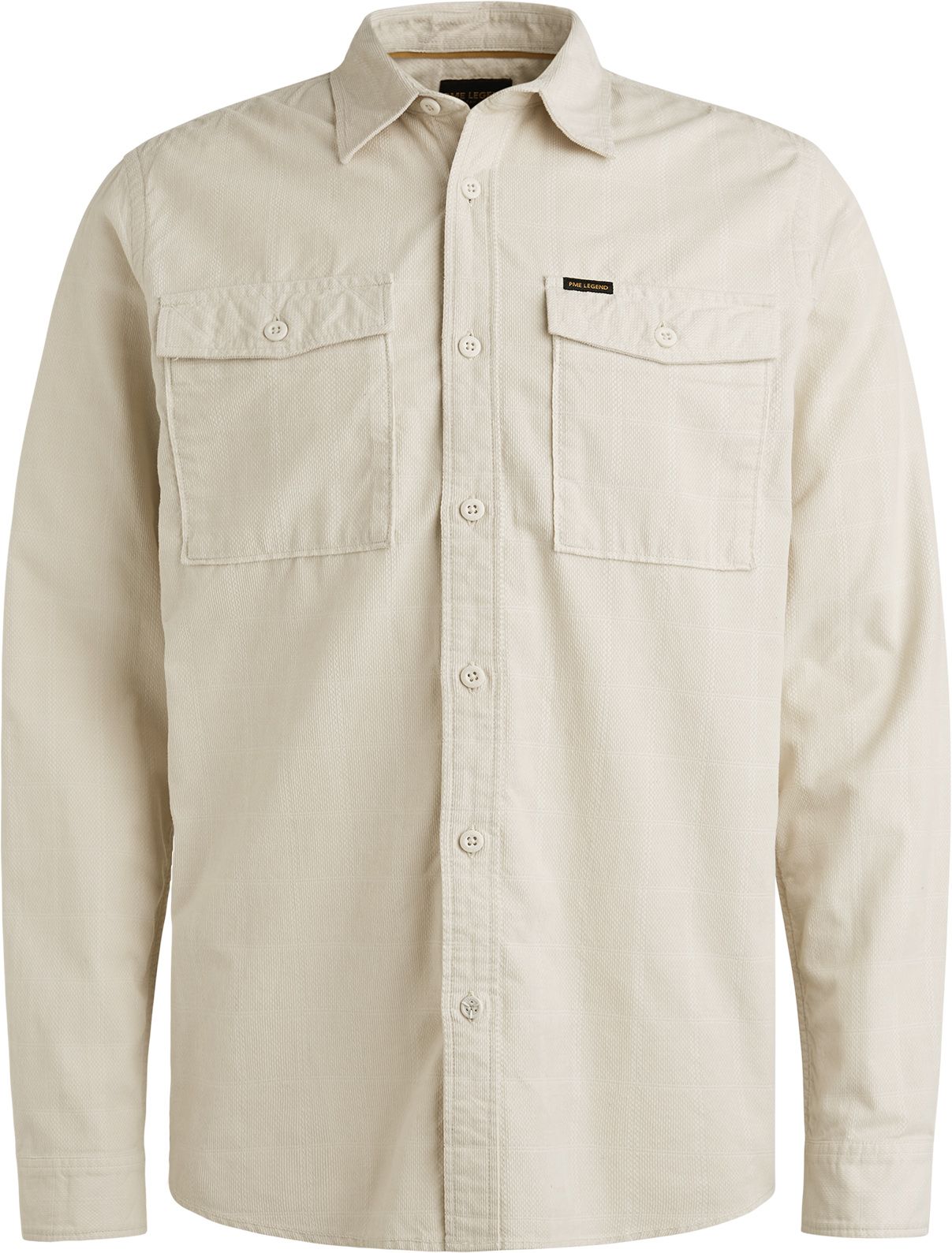 PME Legend Overshirt Fine Corduroy Ecru order online | PSI2509242-7013 | Suitable Spain