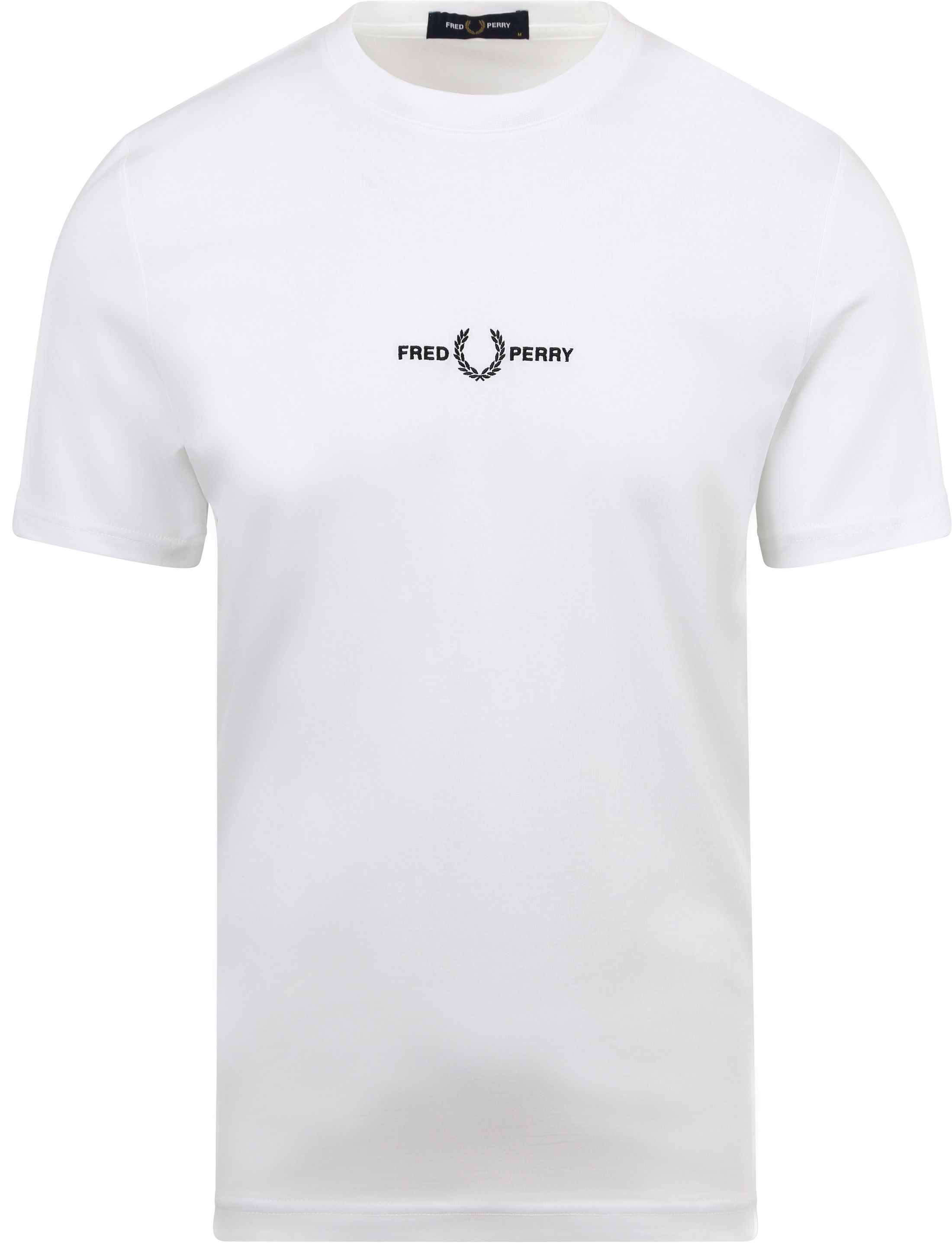 Fred Perry T-Shirt M4580 White M4580-100 order online | Suitable