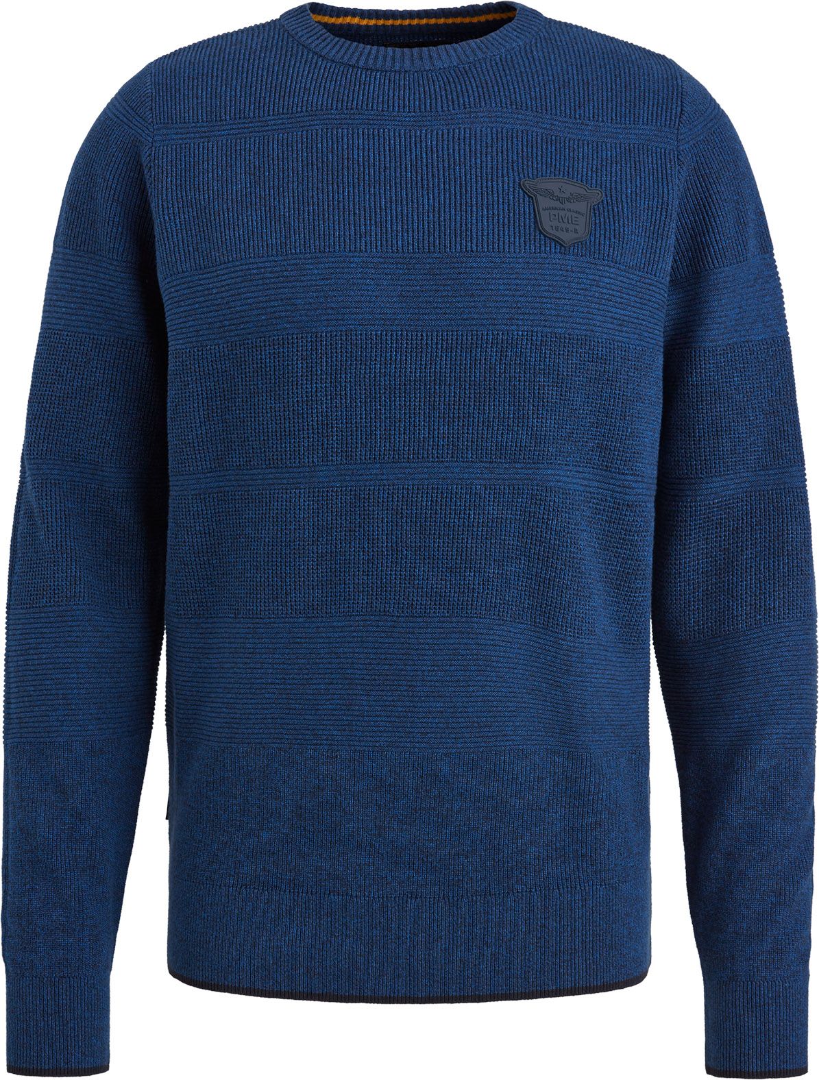 PME Legend Sweater Badge Cobalt Blue order online | PKW2408305-5091 | Suitable Spain