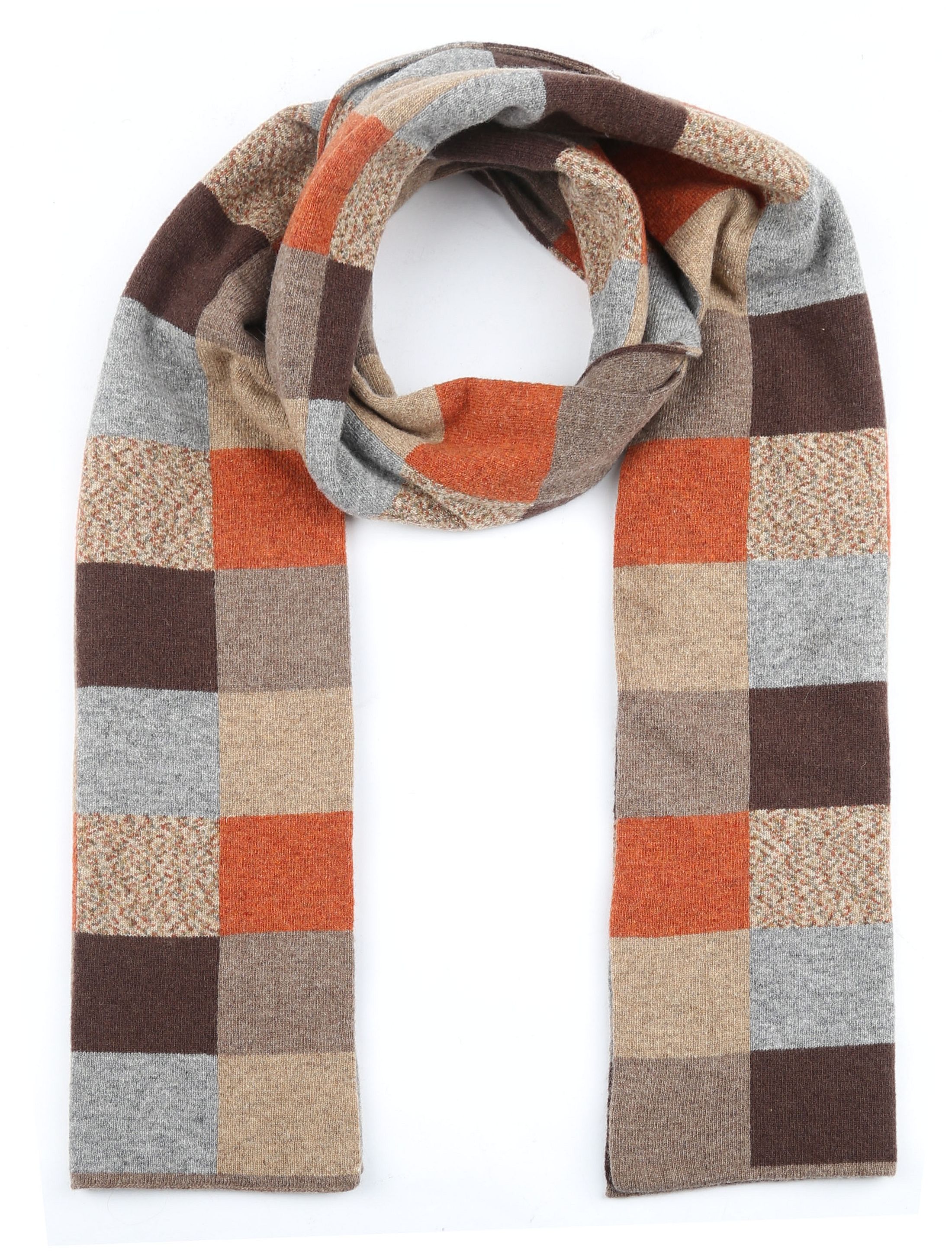Profuomo Sjaal Wol Ruiten Rood PPTS30015C-U kopen | Suitable