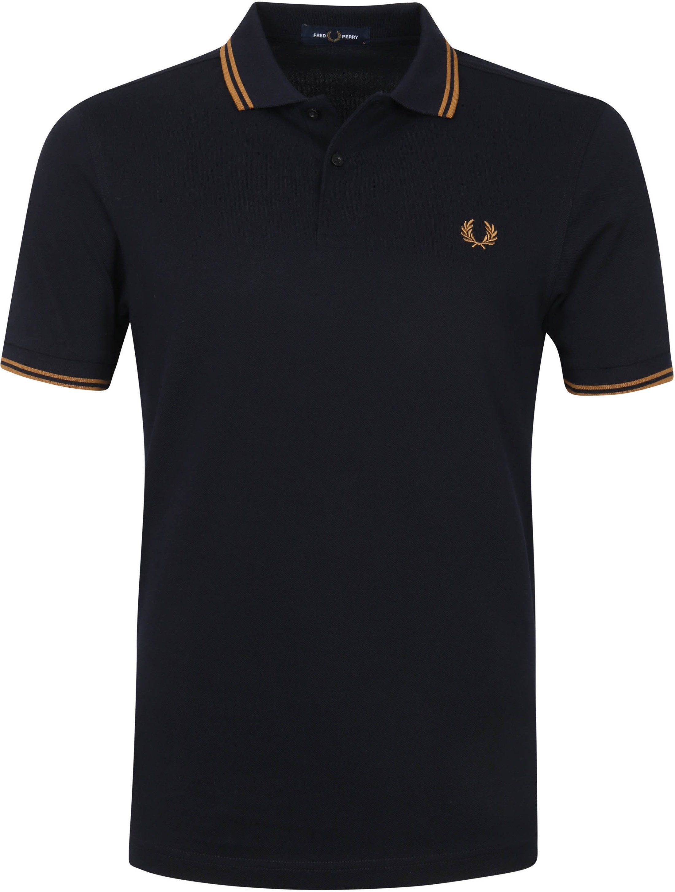 Fred Perry Polo Shirt Navy M3600 Dark Blue Blue size L