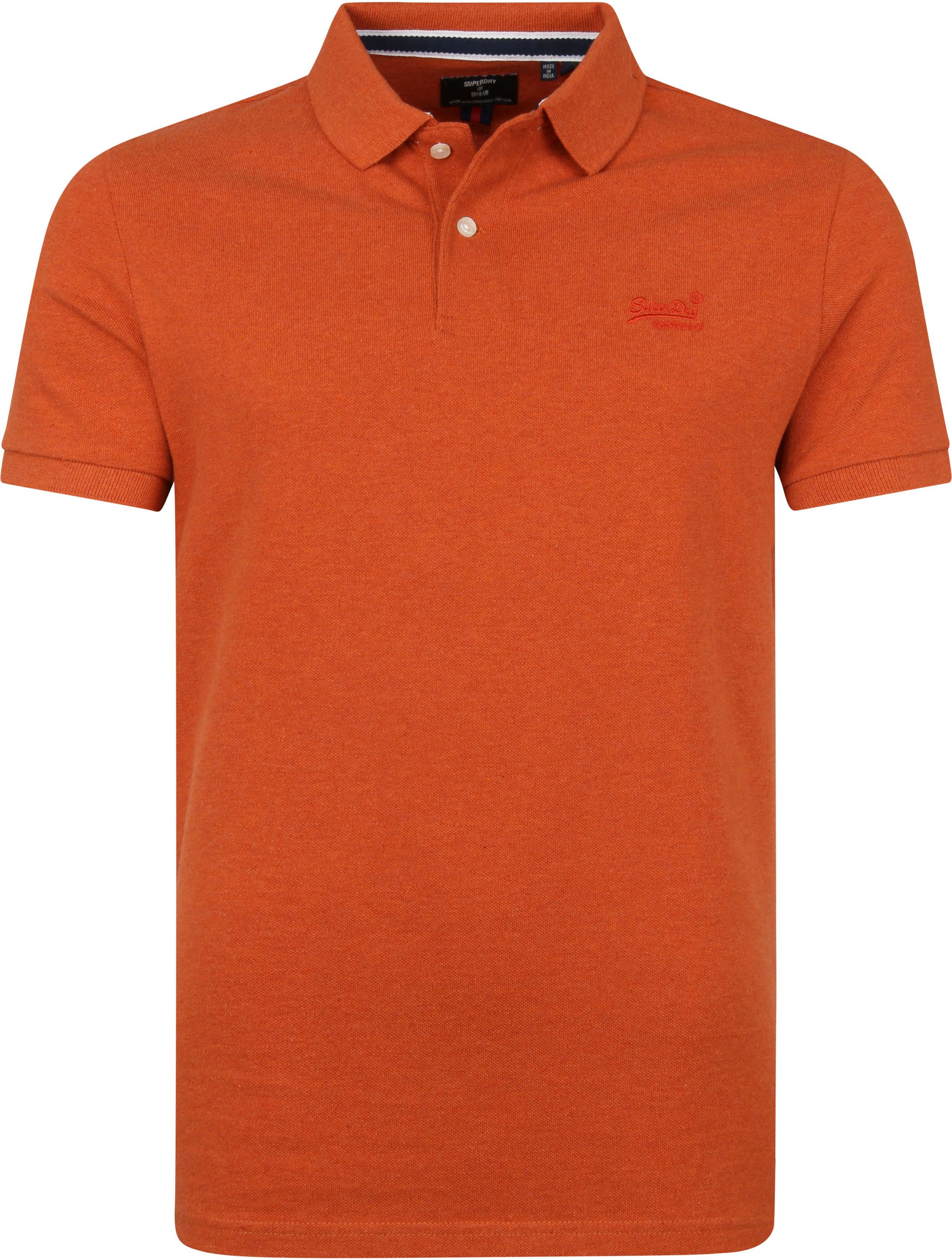 Superdry Classic Polo Shirt Orange size 3XL