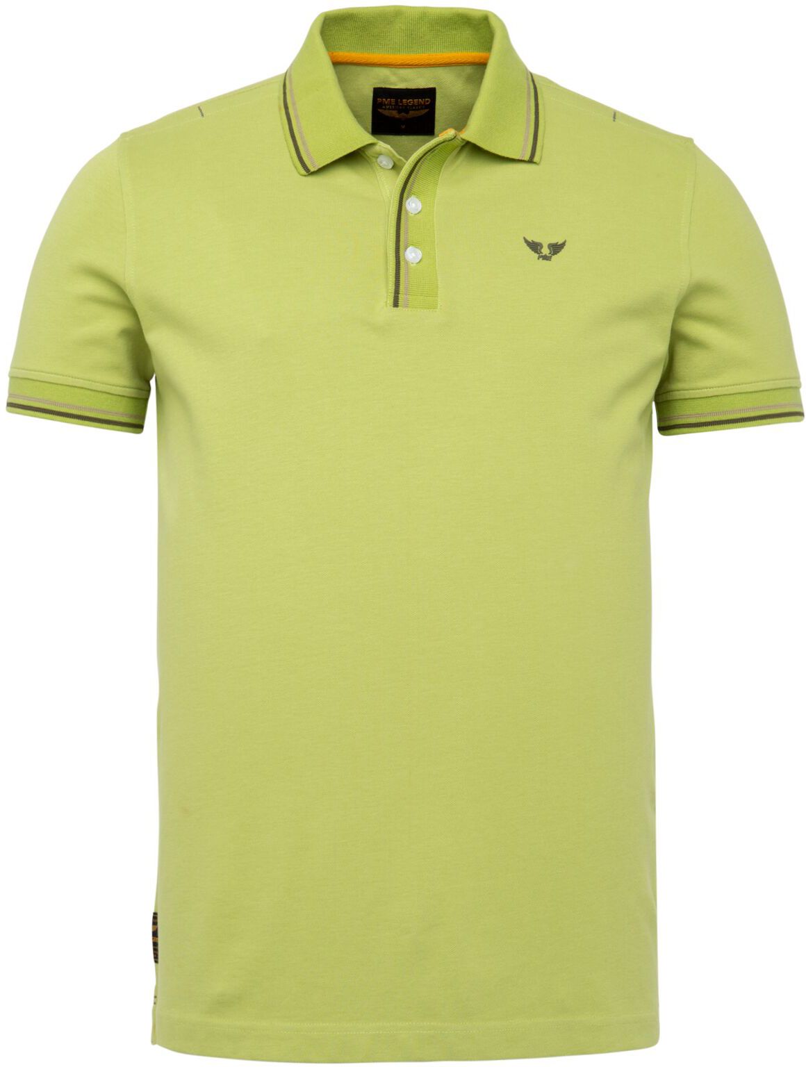 PME Legend Pique Poloshirt Stretch Green size 3XL