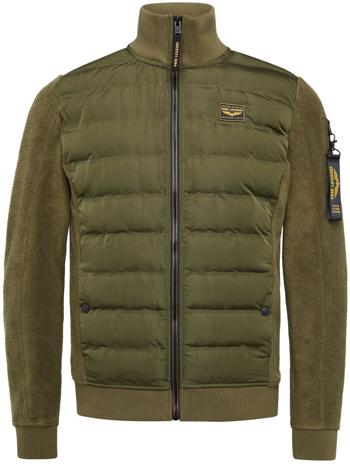 PME Legend Zip Jacket Fleece Dark Green Dark Green size XL