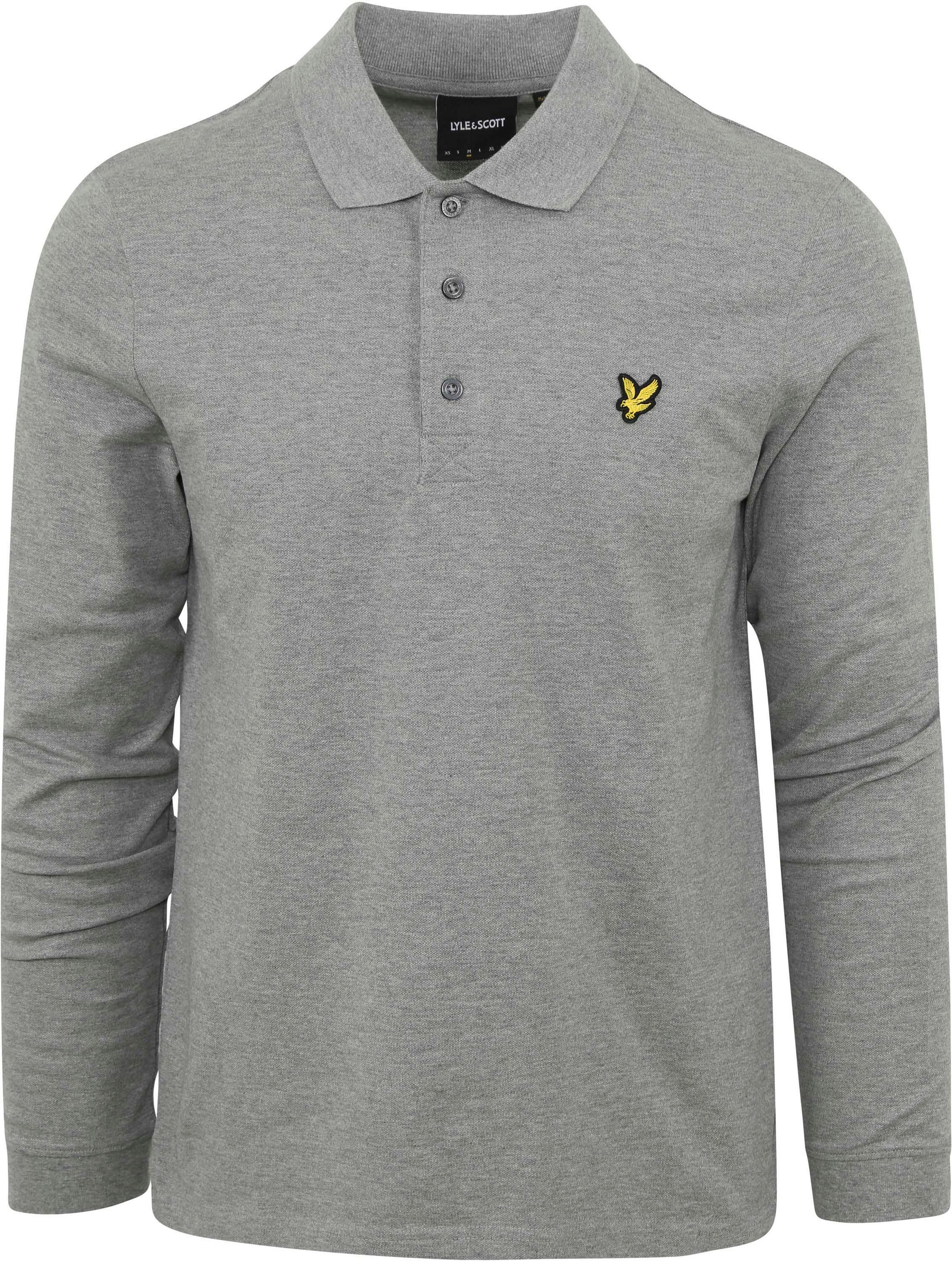 Lyle and Scott Polo Manches Longues Gris LP400VOG-T28 commander en ligne | Suitable