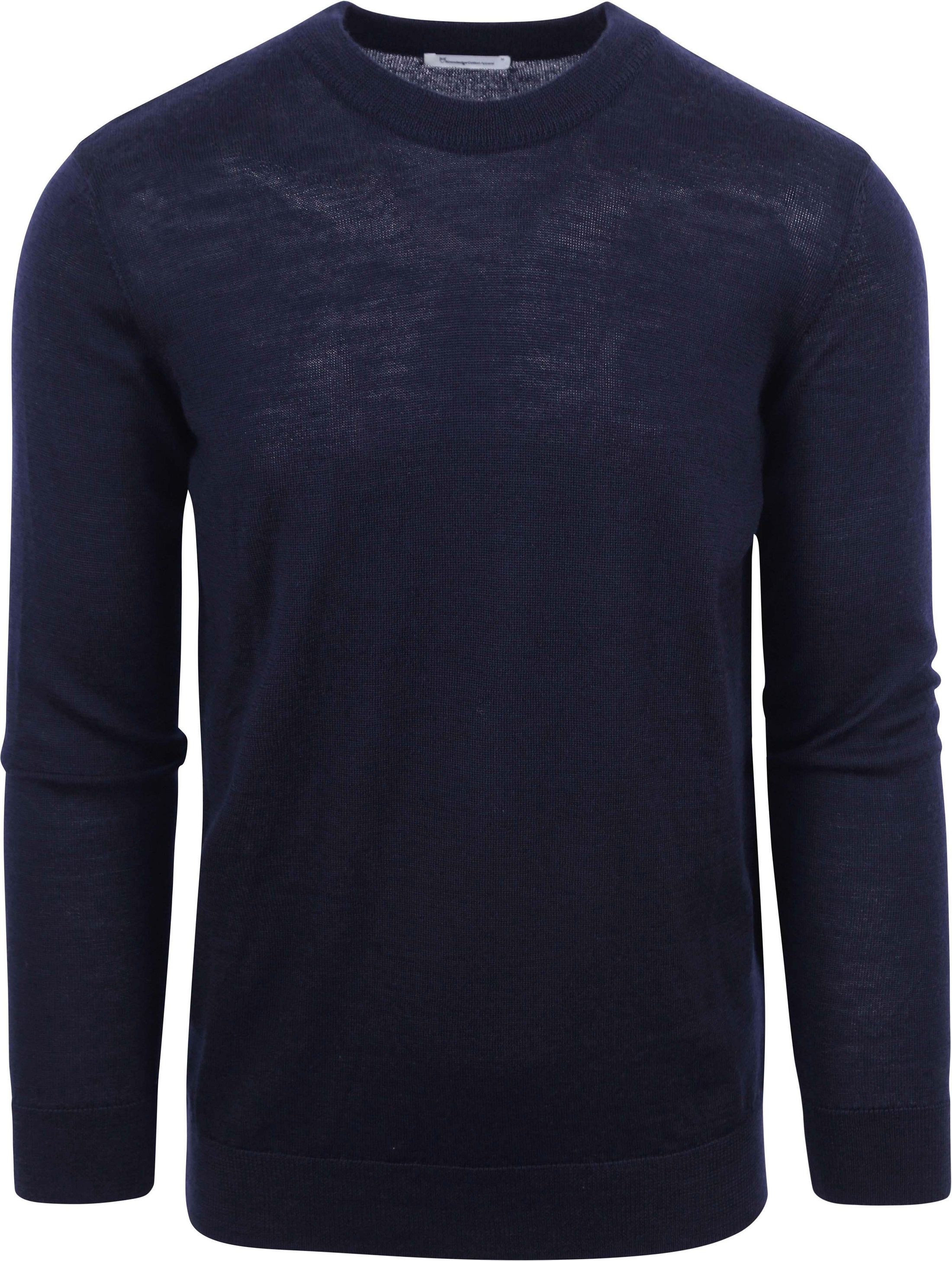KnowledgeCotton Apparel Pullover Wool Navy  1080068 order online | Suitable