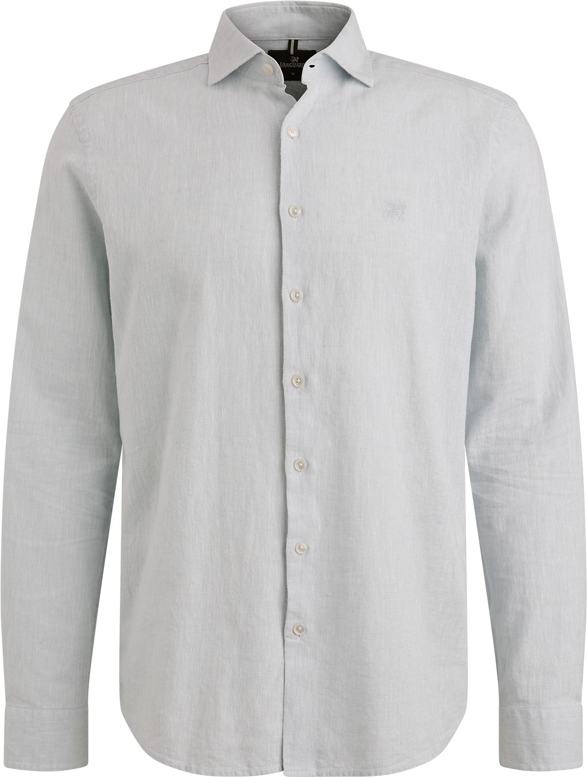 Vanguard Overhemd Linnen Blend Lichtblauw VSI2504250-5368 kopen | Suitable