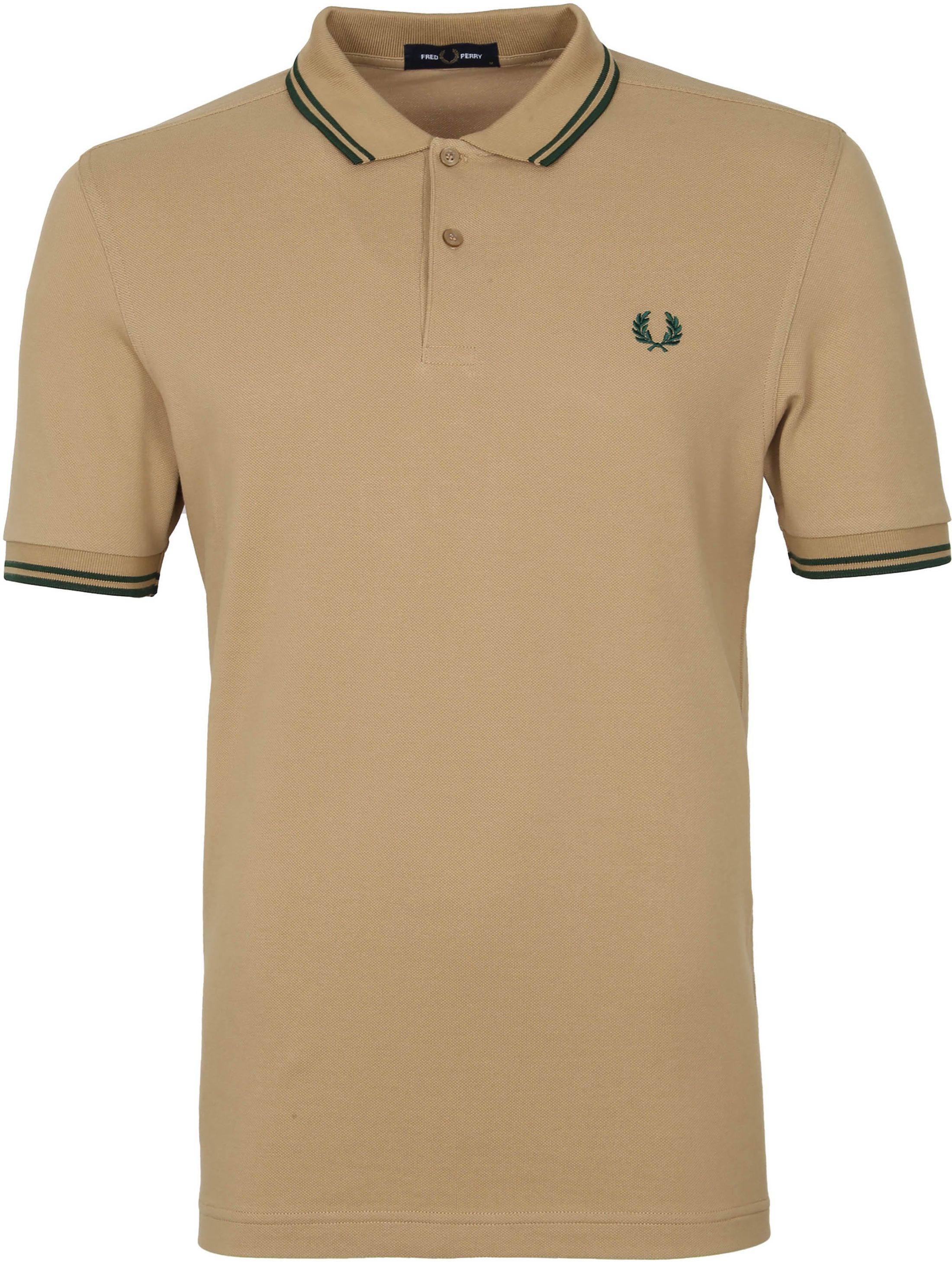 Fred Perry Polo Shirt M3600 Warm Stone Brown size S
