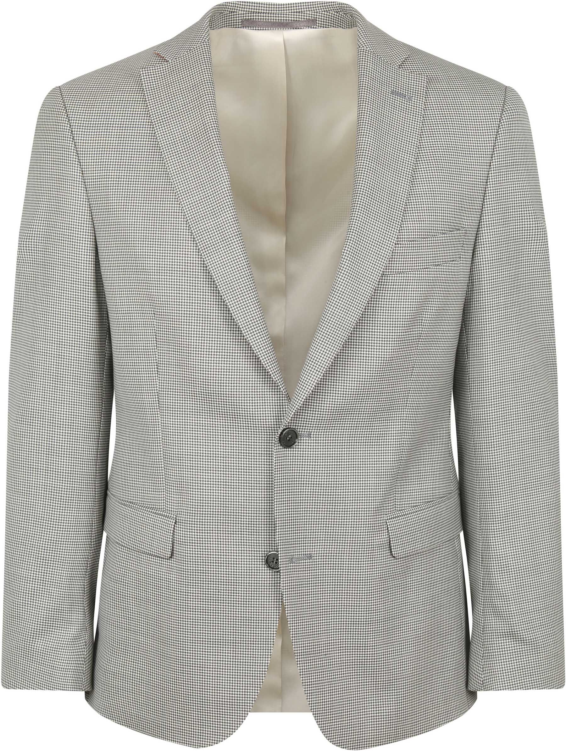 Suitable Prestige Veston Marzotto Laine Gris taille 46