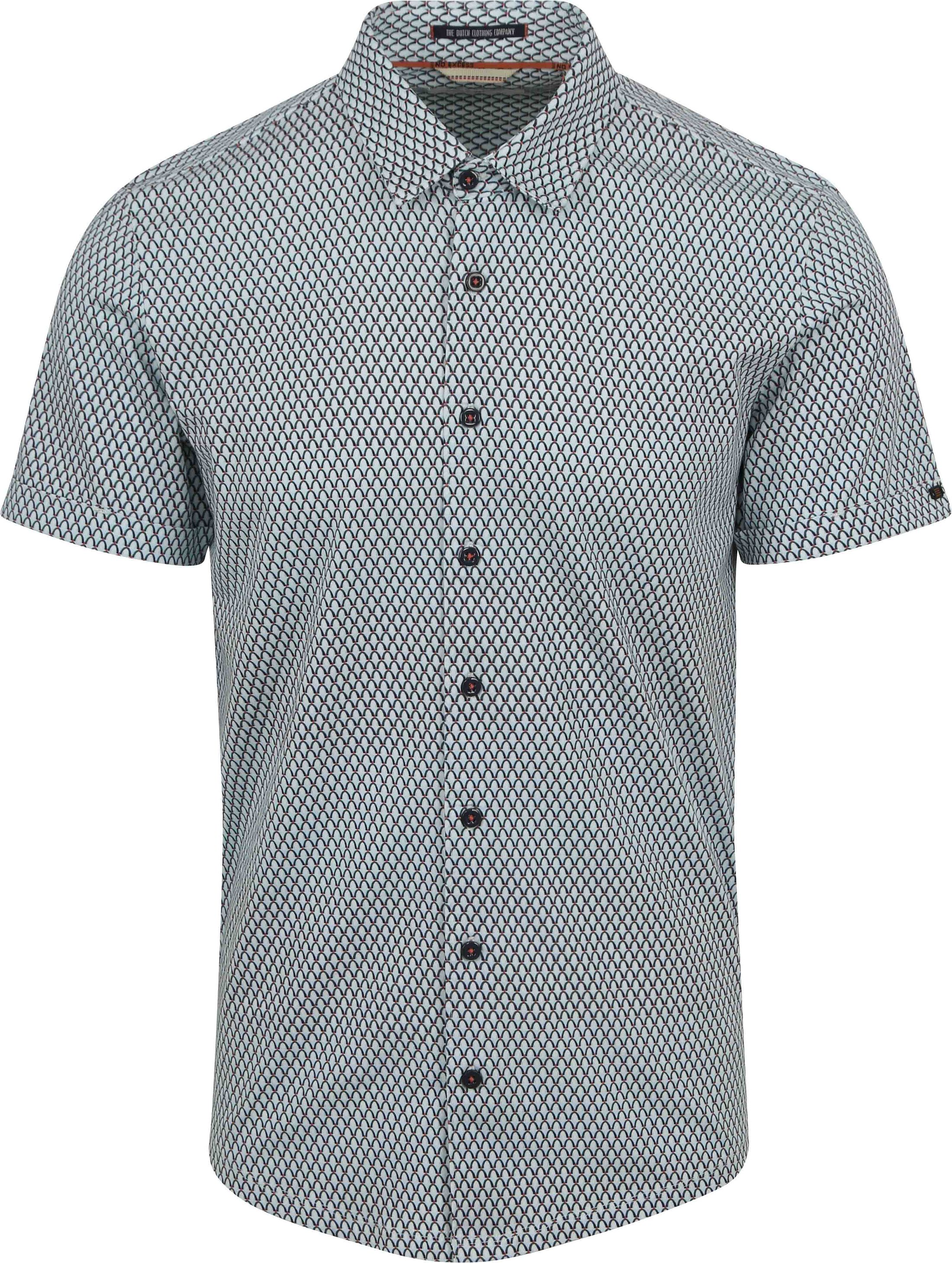 No Excess Shirt Light Blue Multicolour Print order online | 23440331-058 | Suitable Lithuania