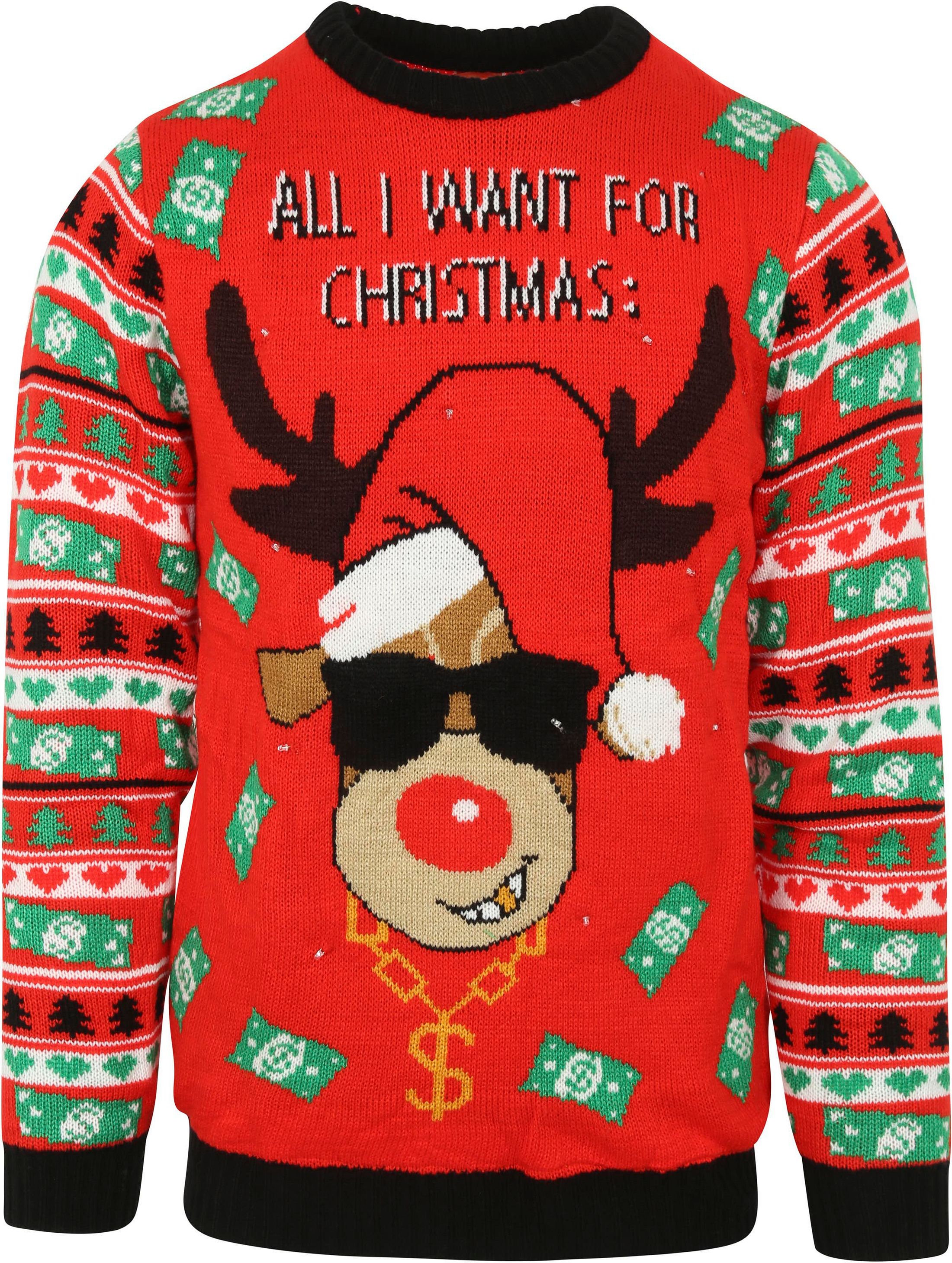 Hoodie Weihnachtspullover Damen Lebkuchenmann Xmas Pullover