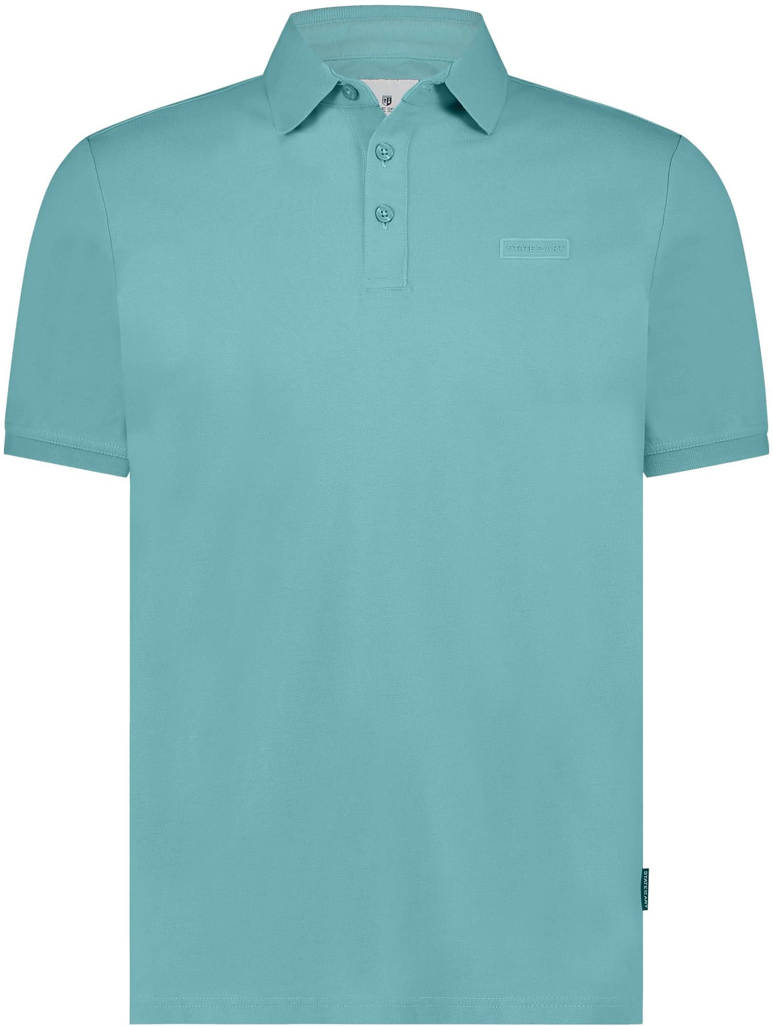 State Of Art Polo Piqué Bleu Azur 46114423-5400 commander en ligne | Suitable