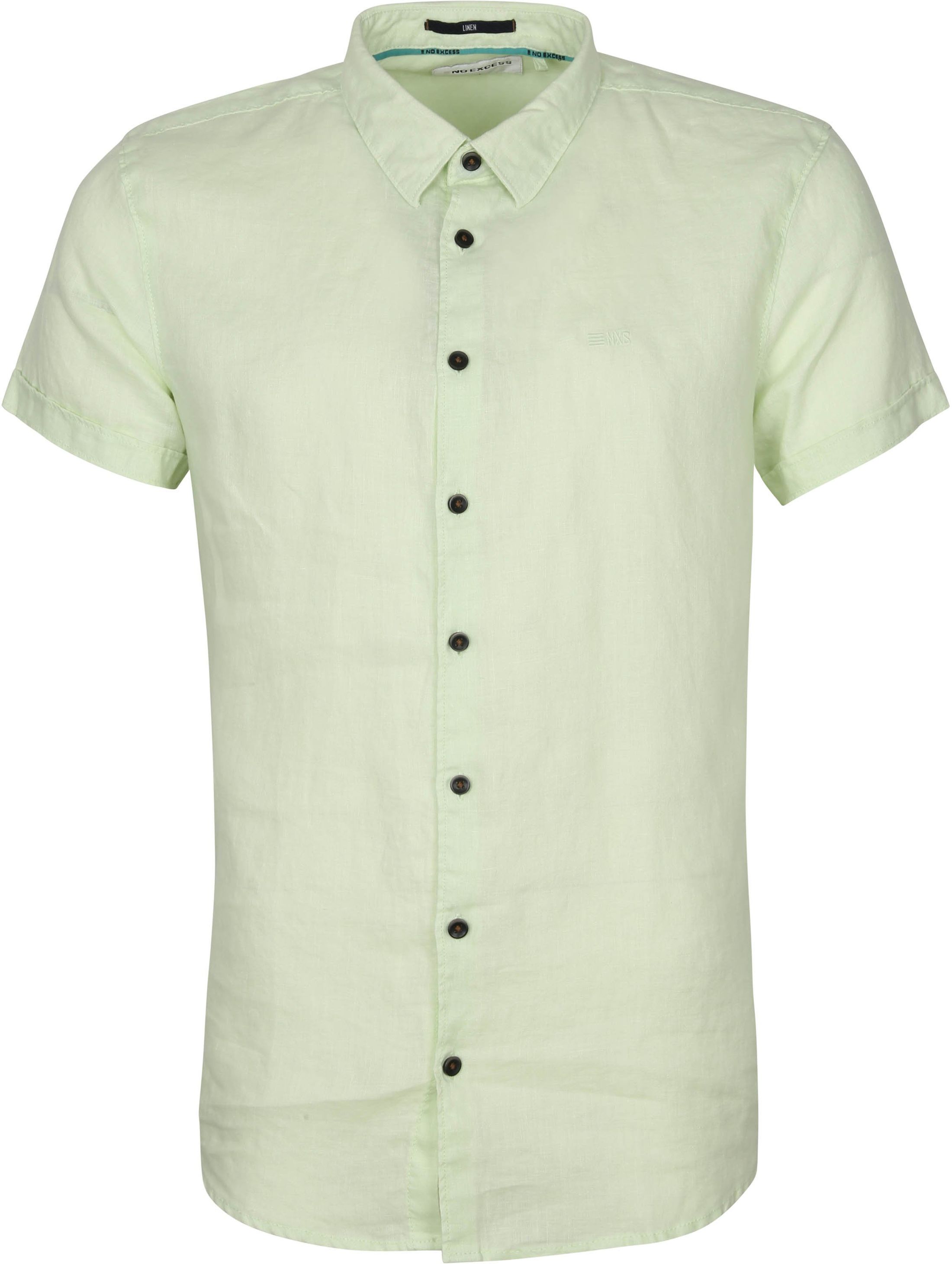 No-Excess SHS Shirt Linen Lime Green size L