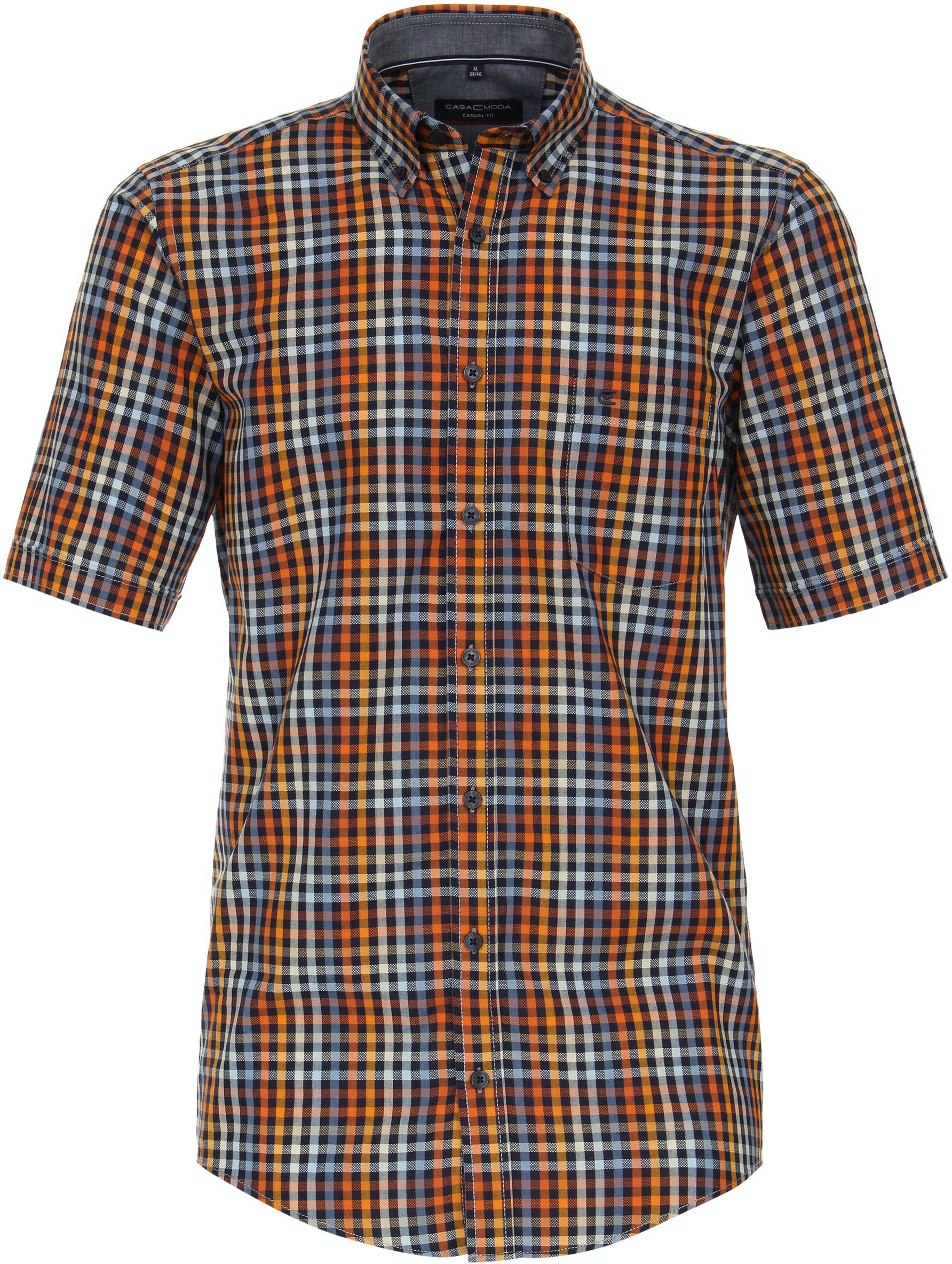 Casa Moda Short Sleeve Chemise Multicolore A Carreaux  944196500-451 commander en ligne | Suitable