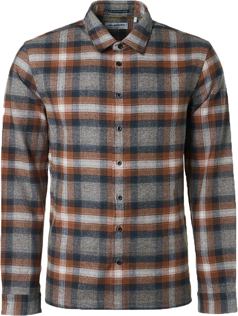 No Excess Shirt Checks Caramel  21480945-048 order online | Suitable