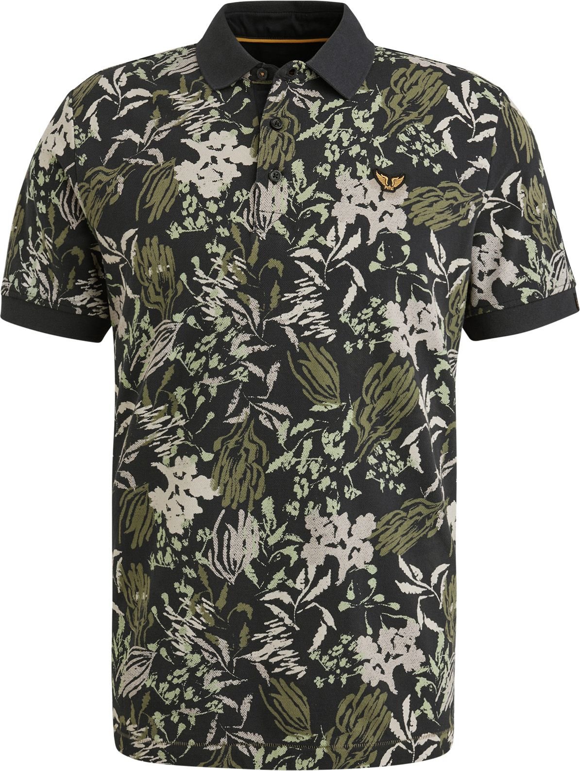 PME Legend Polo Shirt Piqué Print Navy PPSS2504879-5281 order online | Suitable