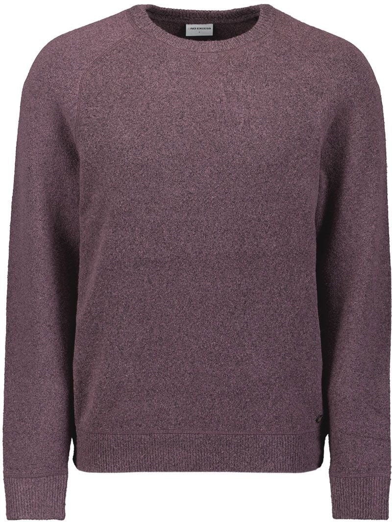 No Excess Pullover Melange Dark Wine 29210822-164 order online | Suitable