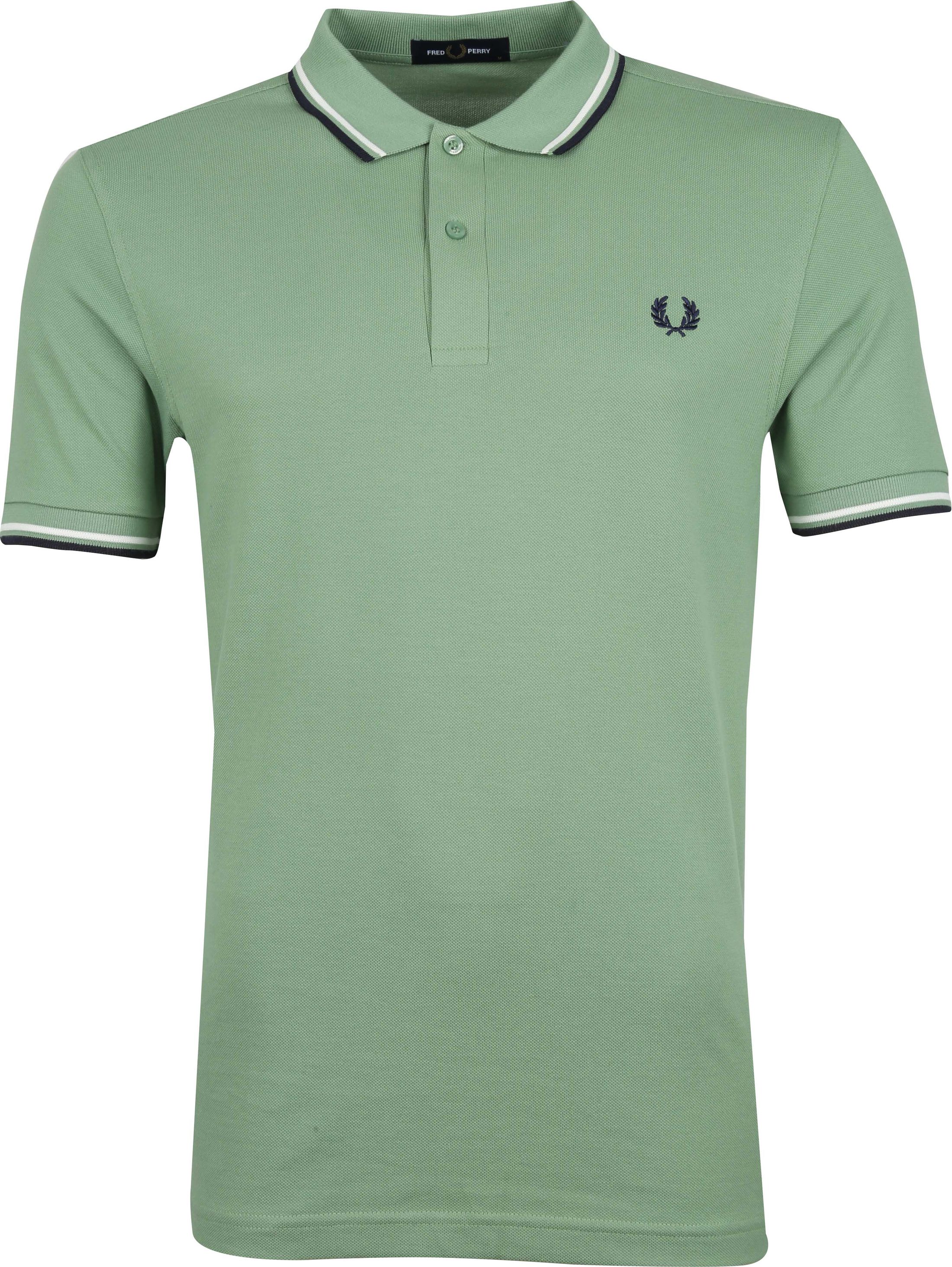 Fred Perry Poloshirt E36 Green size L