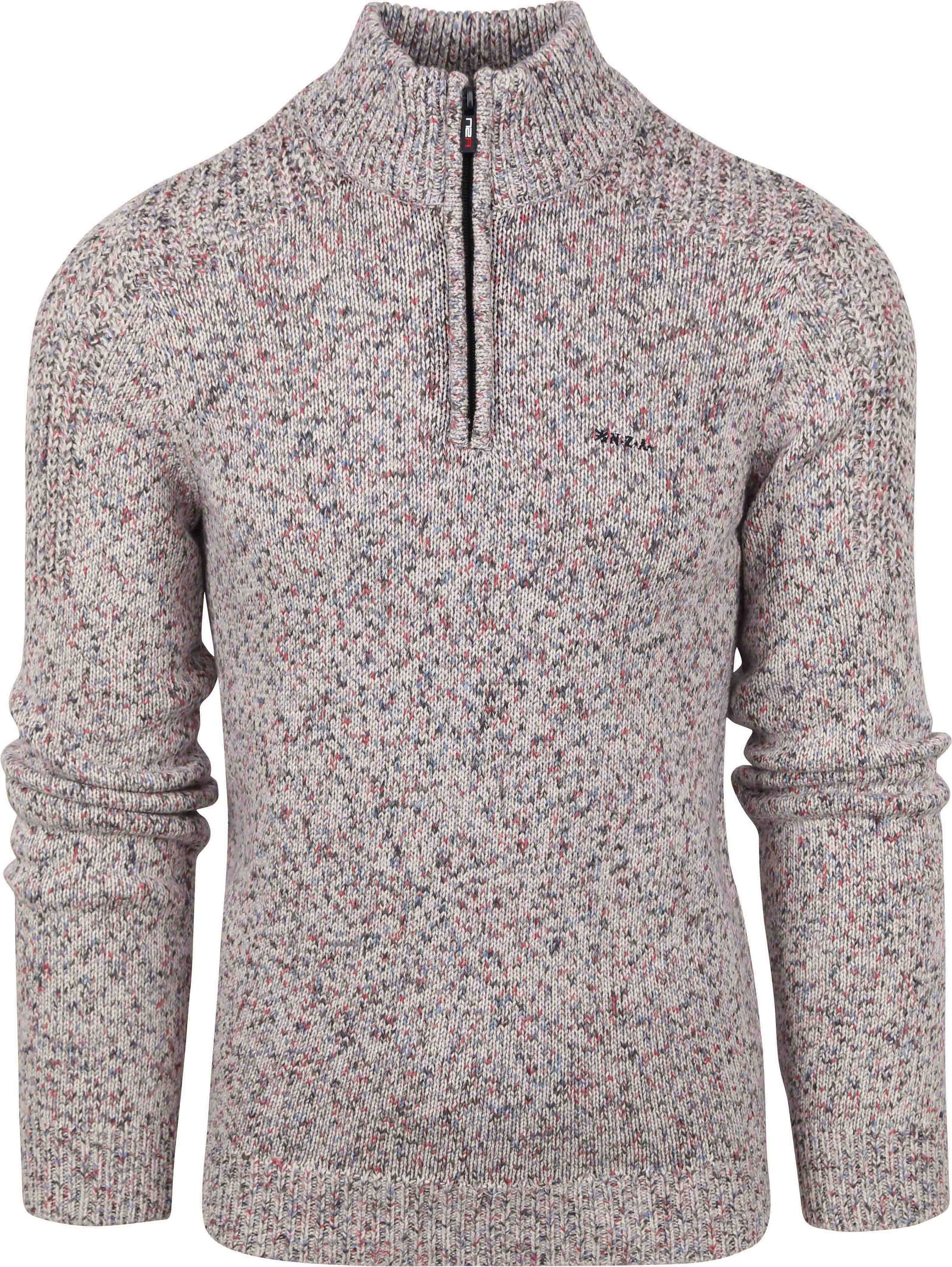 NZA Half Zip Sweater Ruapani Grey 23HN455-1015 commander en ligne | Suitable