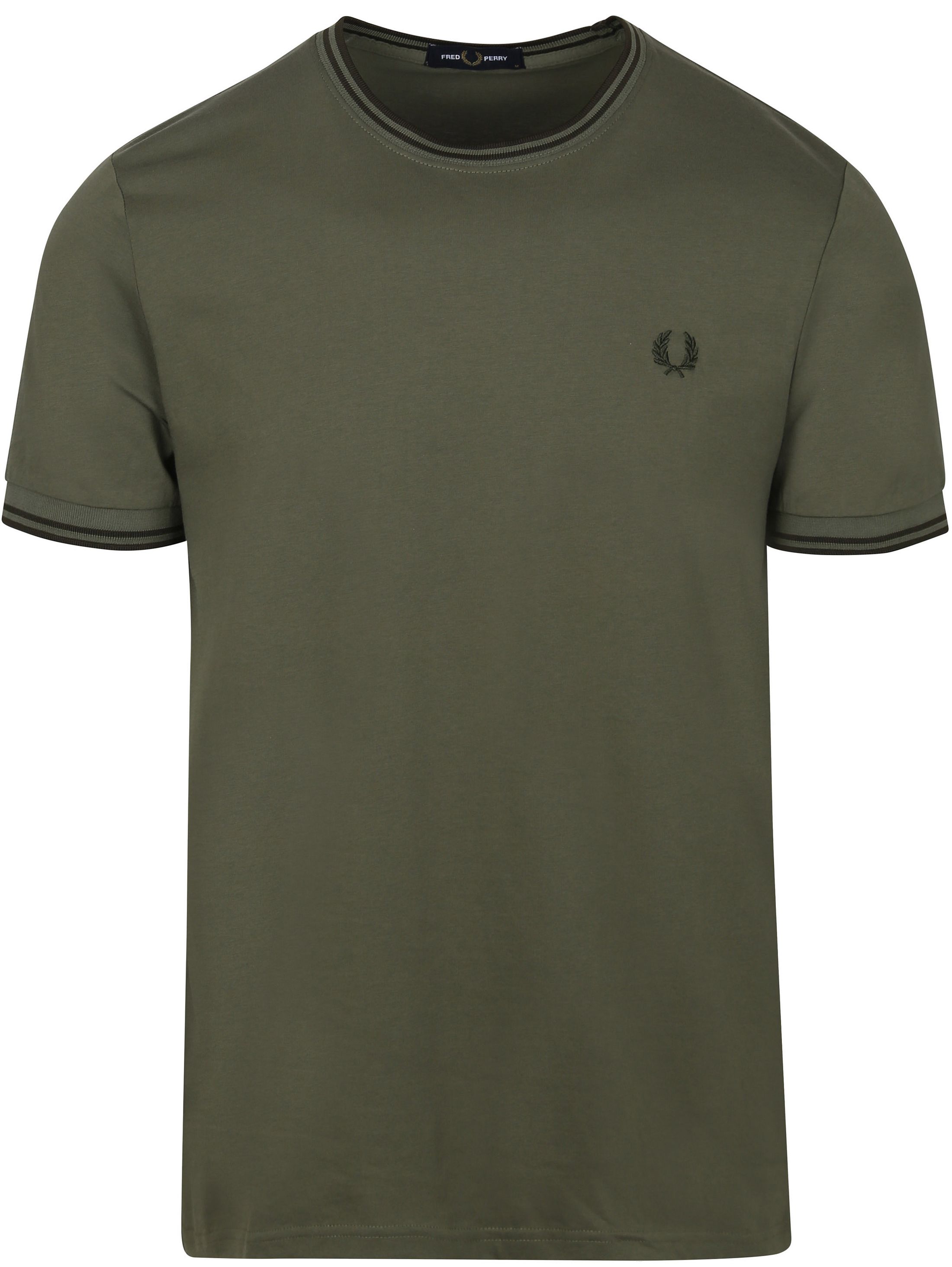 Fred Perry T-shirt Olive Green W49 order online | M1588-W49 | Suitable Lithuania