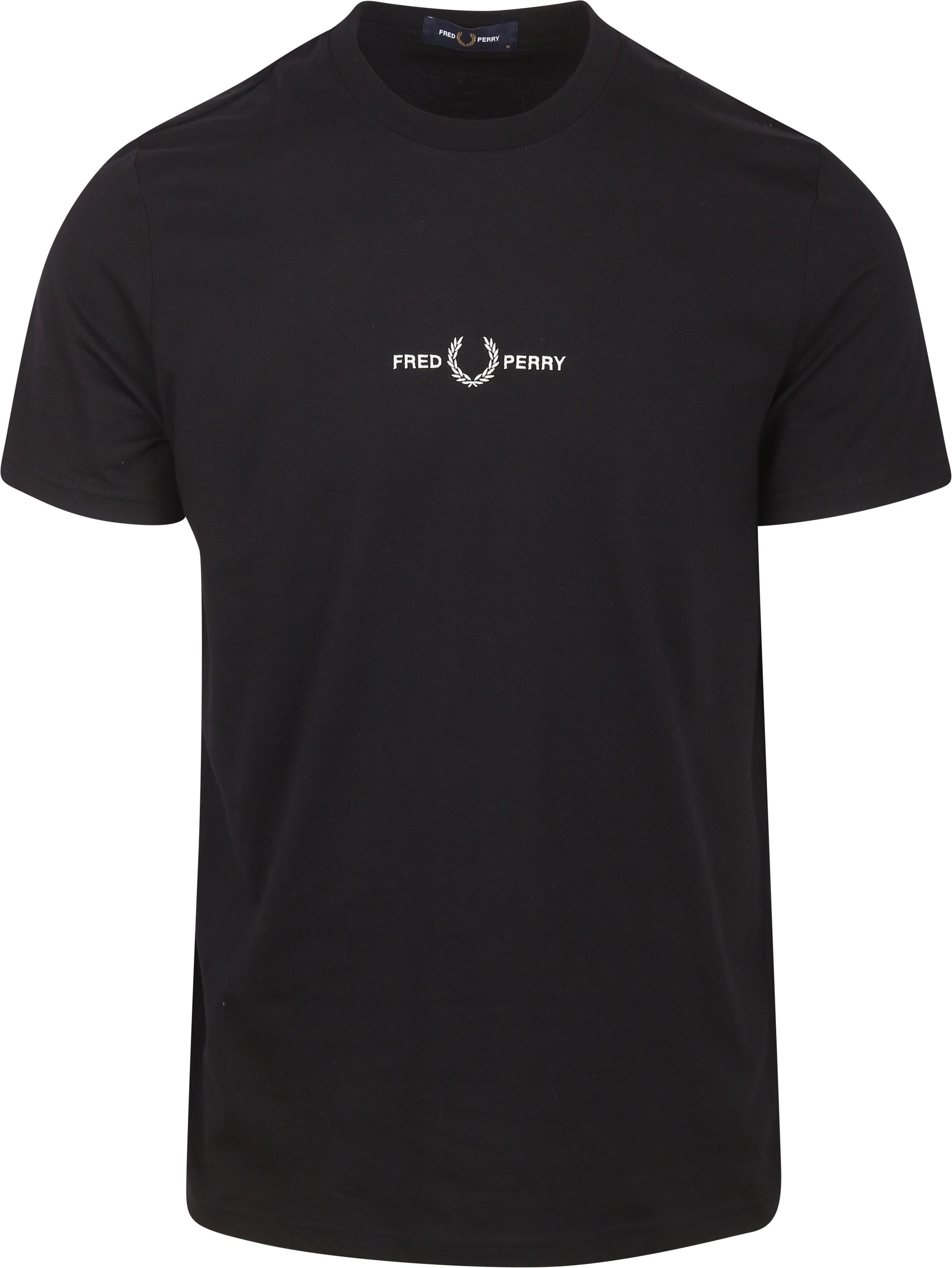 Fred Perry T-Shirt M4580 Zwart M4580-102 kopen | Suitable
