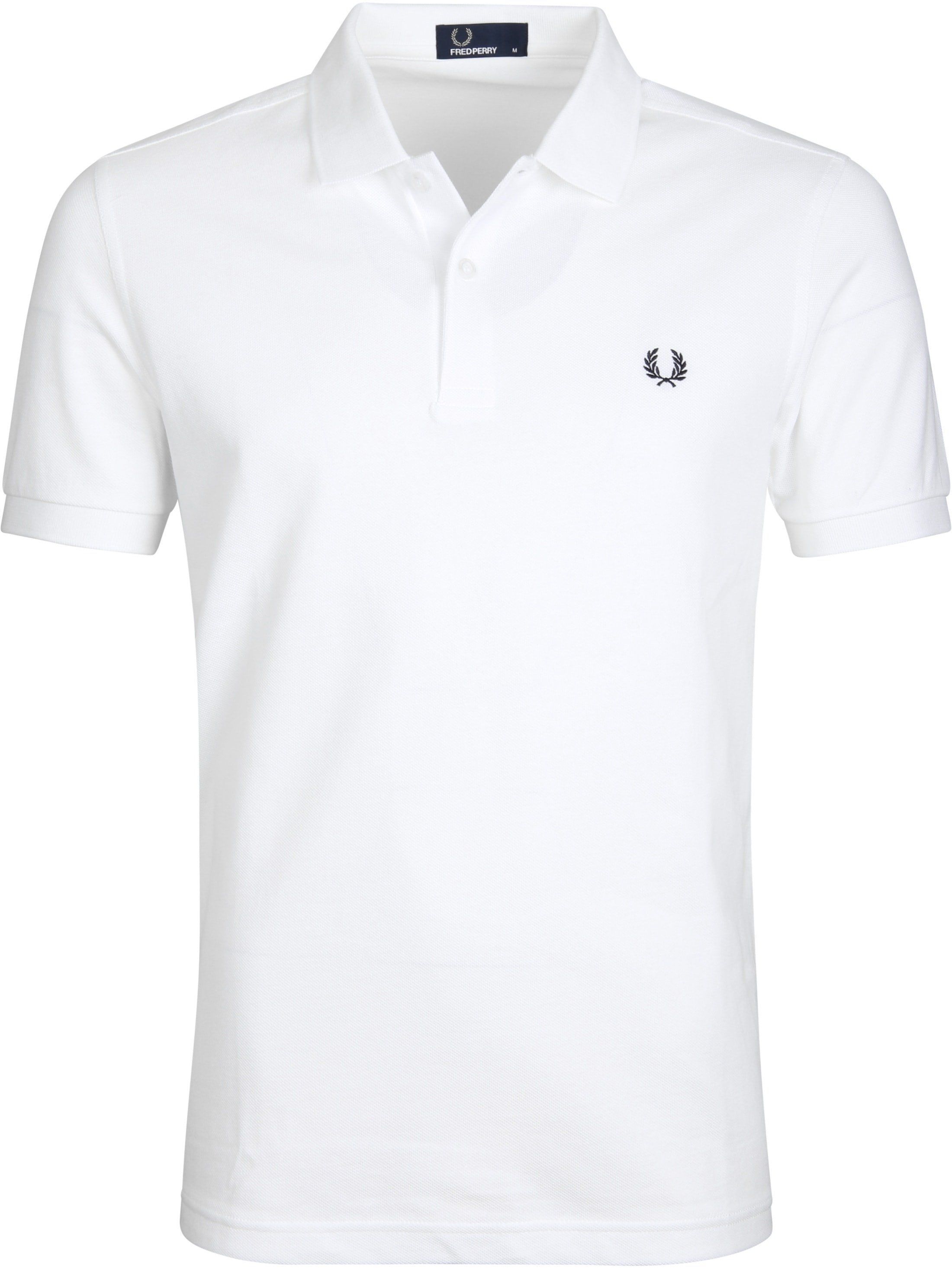 Fred Perry Poloshirt White size L