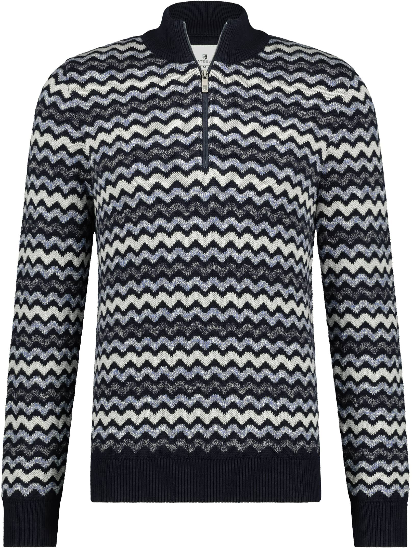 State Of Art Half Zip Dark Blue Print 13422105 order online | Suitable